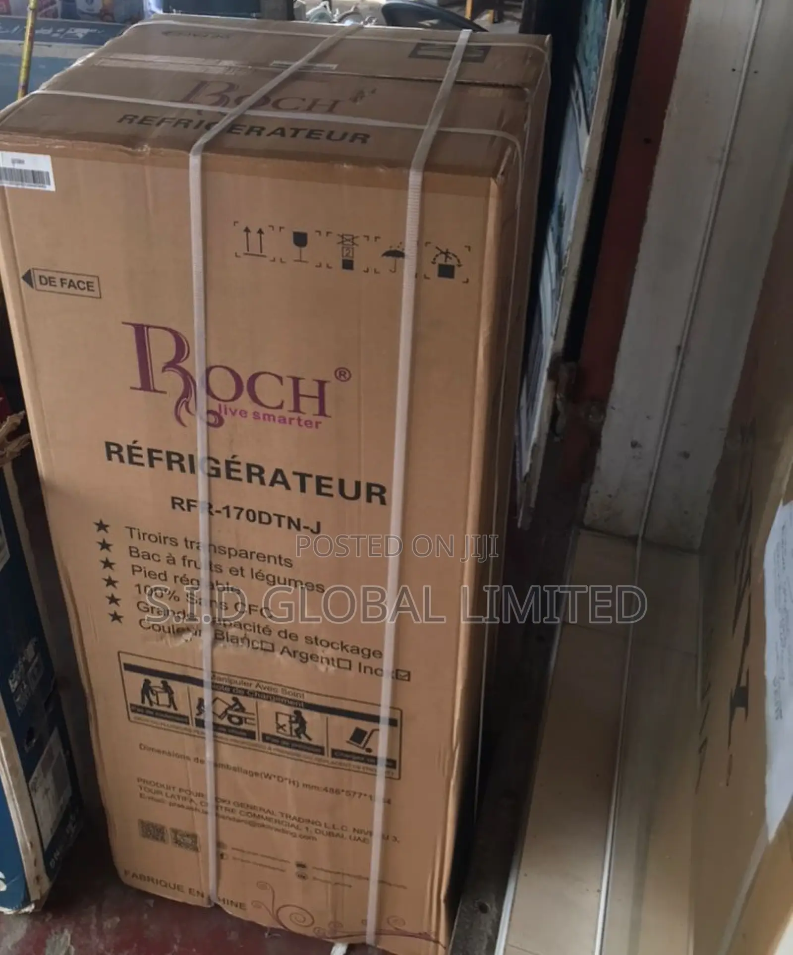 Store Better With Roch 138L Double Door Fridge (RFR-170DT-J)