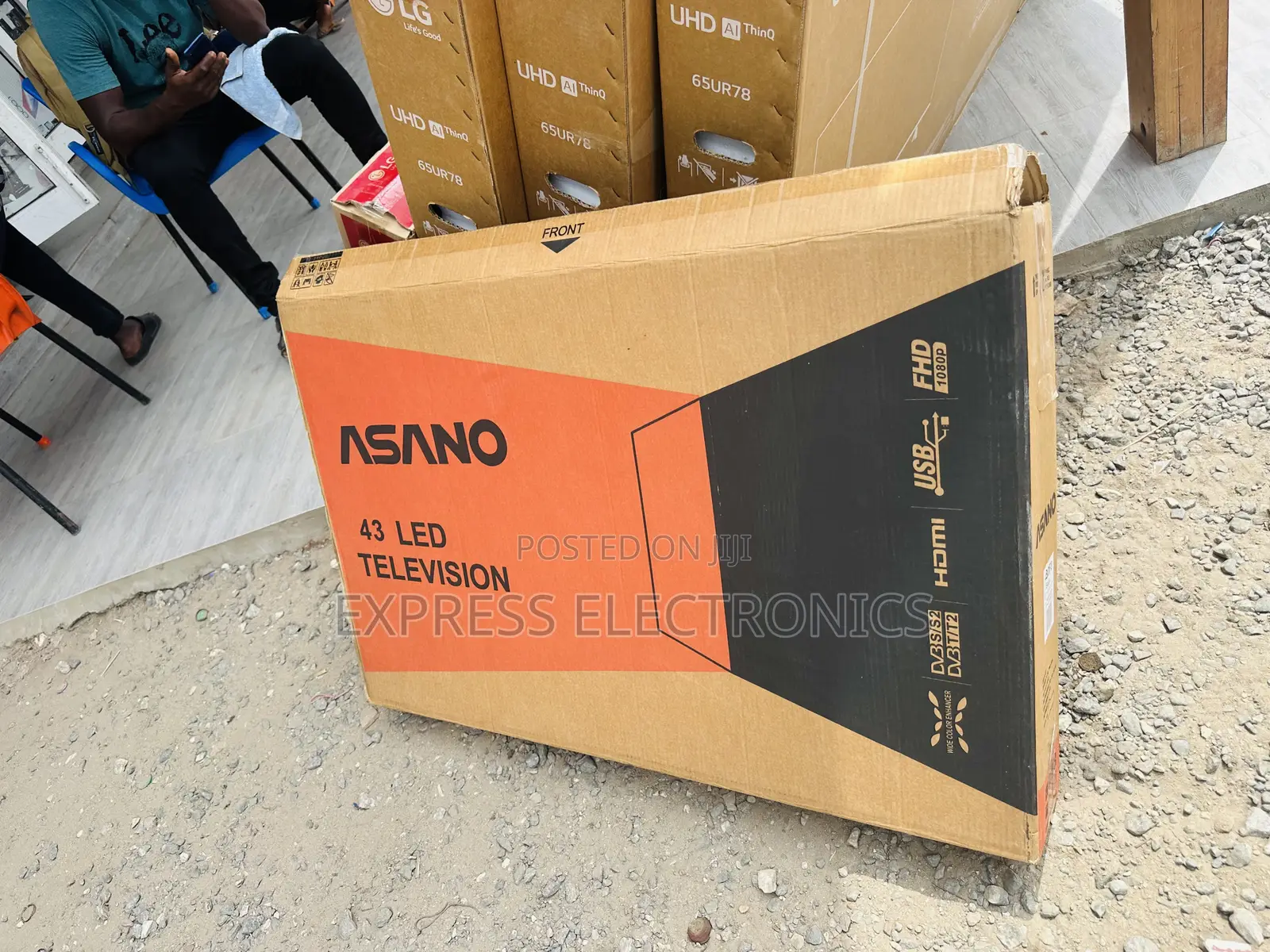 Less Expensive FHD Satellite  43”Asano