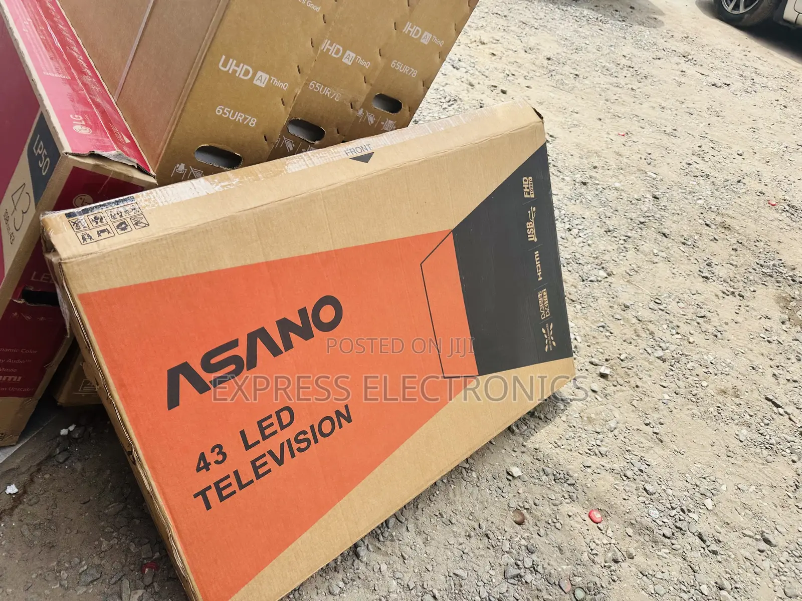 Dynamic Sleek Colorful FHD Satellite 43”Asano