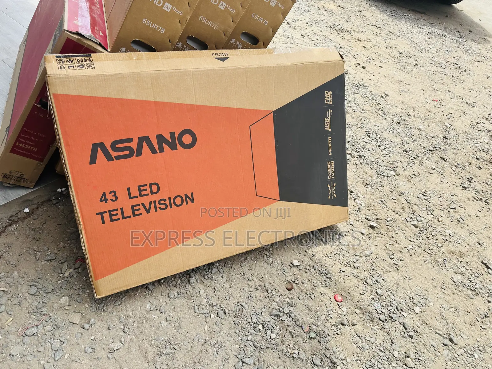Dynamic Sleek Colorful FHD Satellite 43”Asano