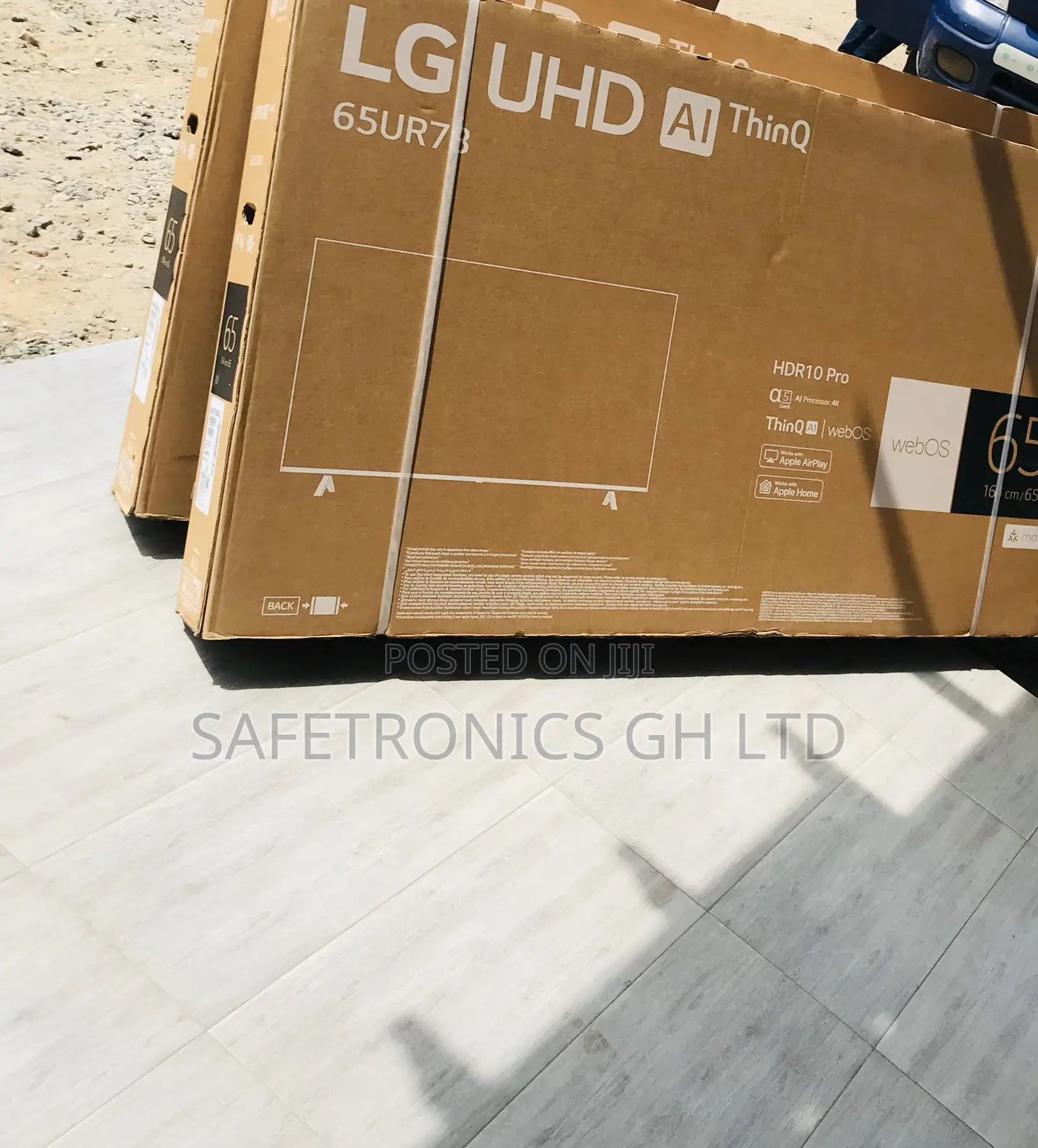 Lg Smart Crystal Uhd 65 Inch Ur73 Android Tv ~