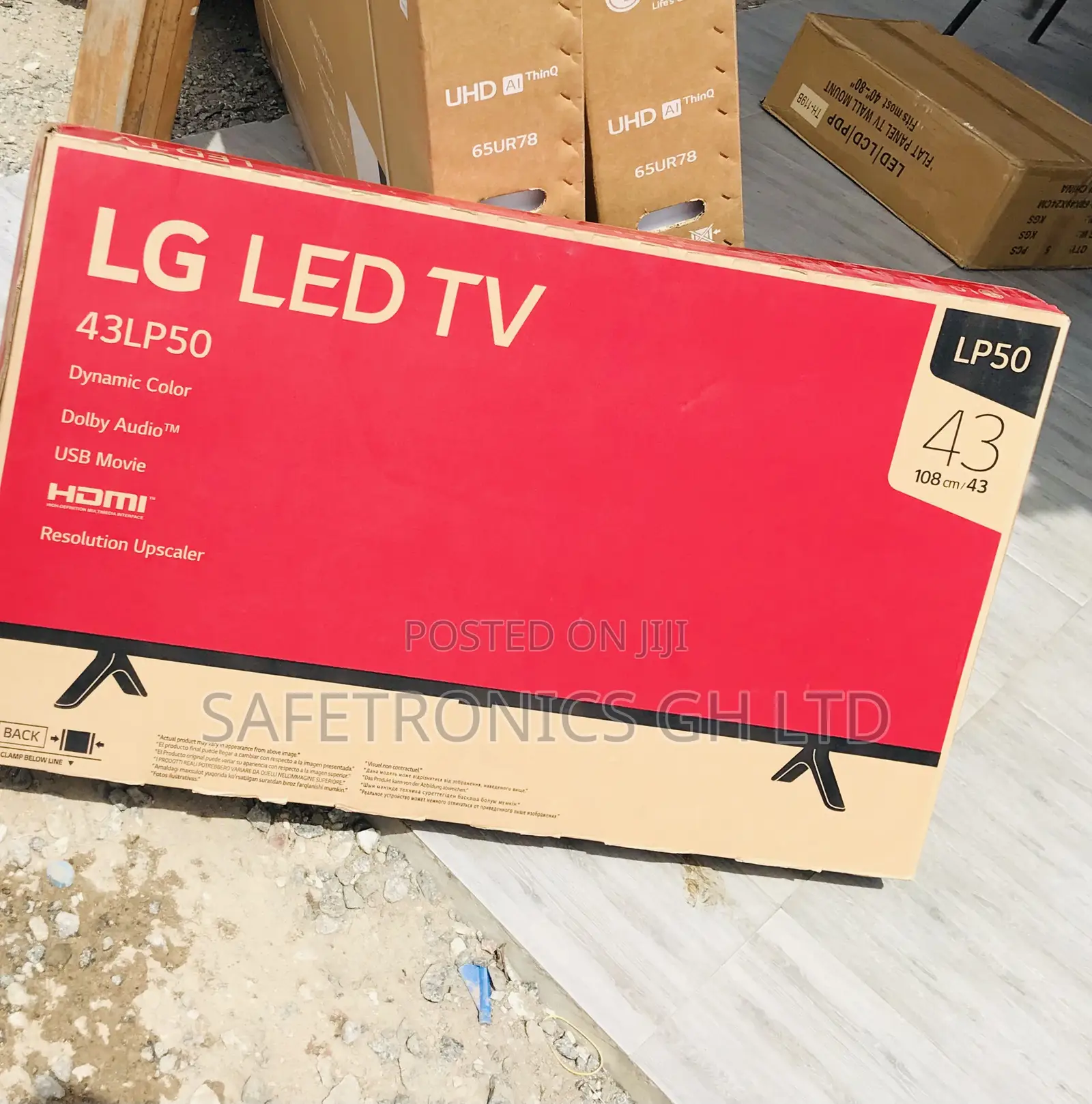 Lastest Black 43 Inch Full HD LG LED Tv