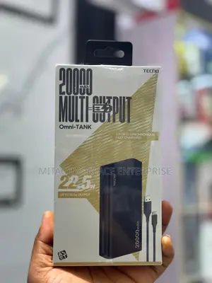 Original Tecno 20,0000 Powerbank