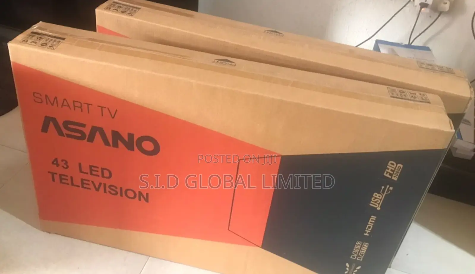 Well Design Asano 43" - 43DF3 - Digital Satellite HD TV