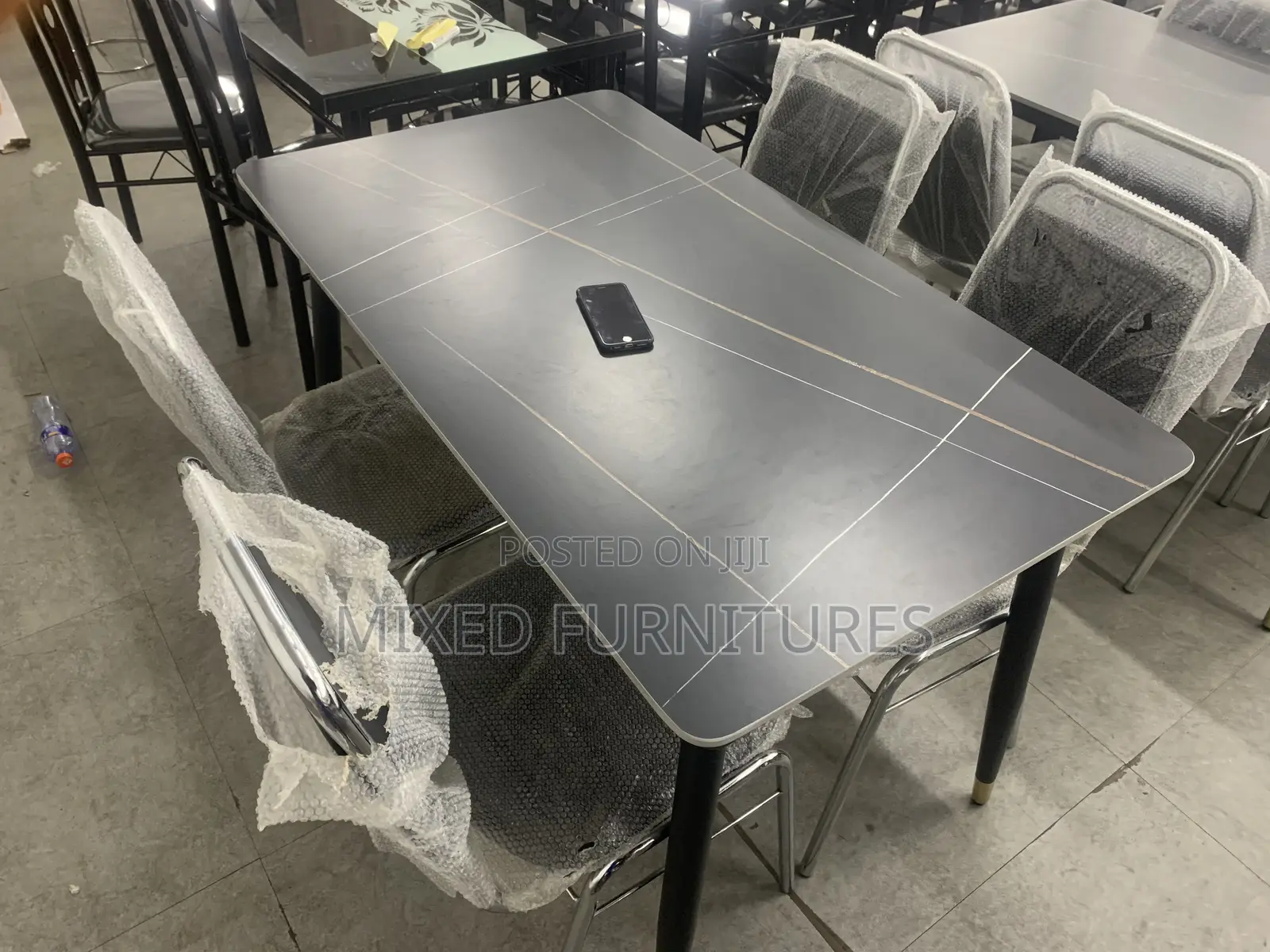 Marble Dining Sets With 4 Chairs
