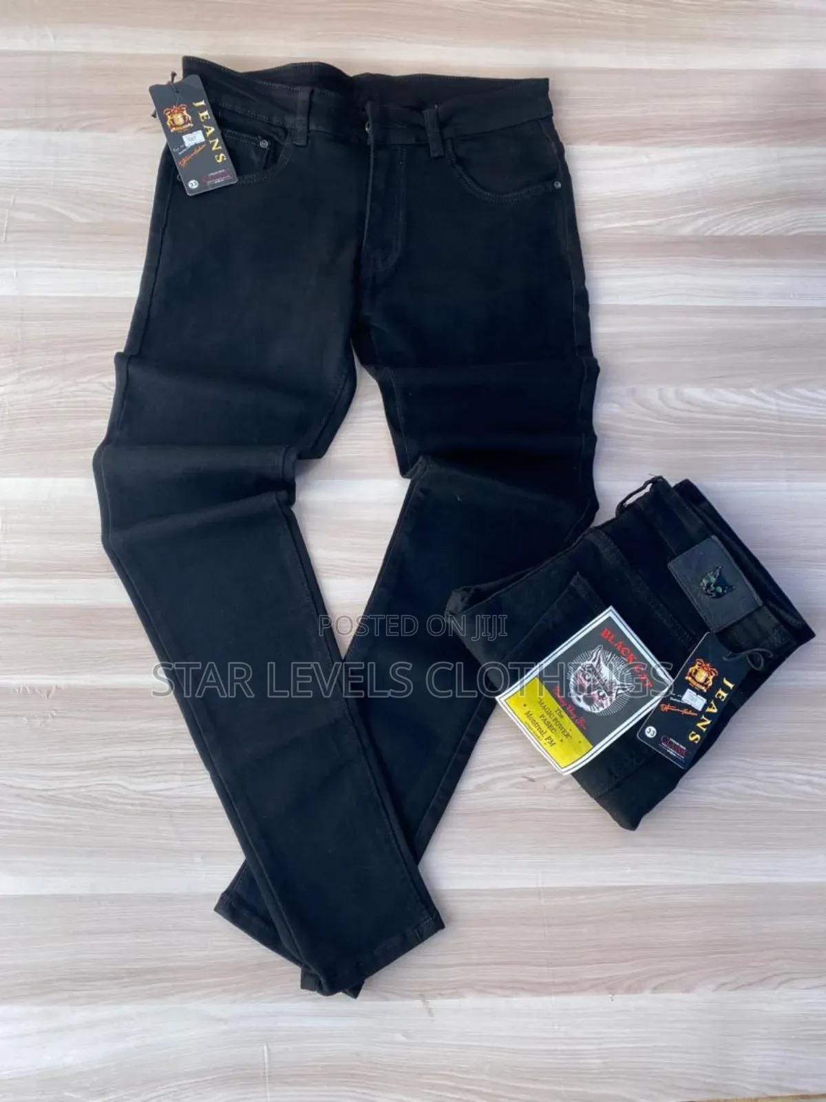 Level Black Trousers