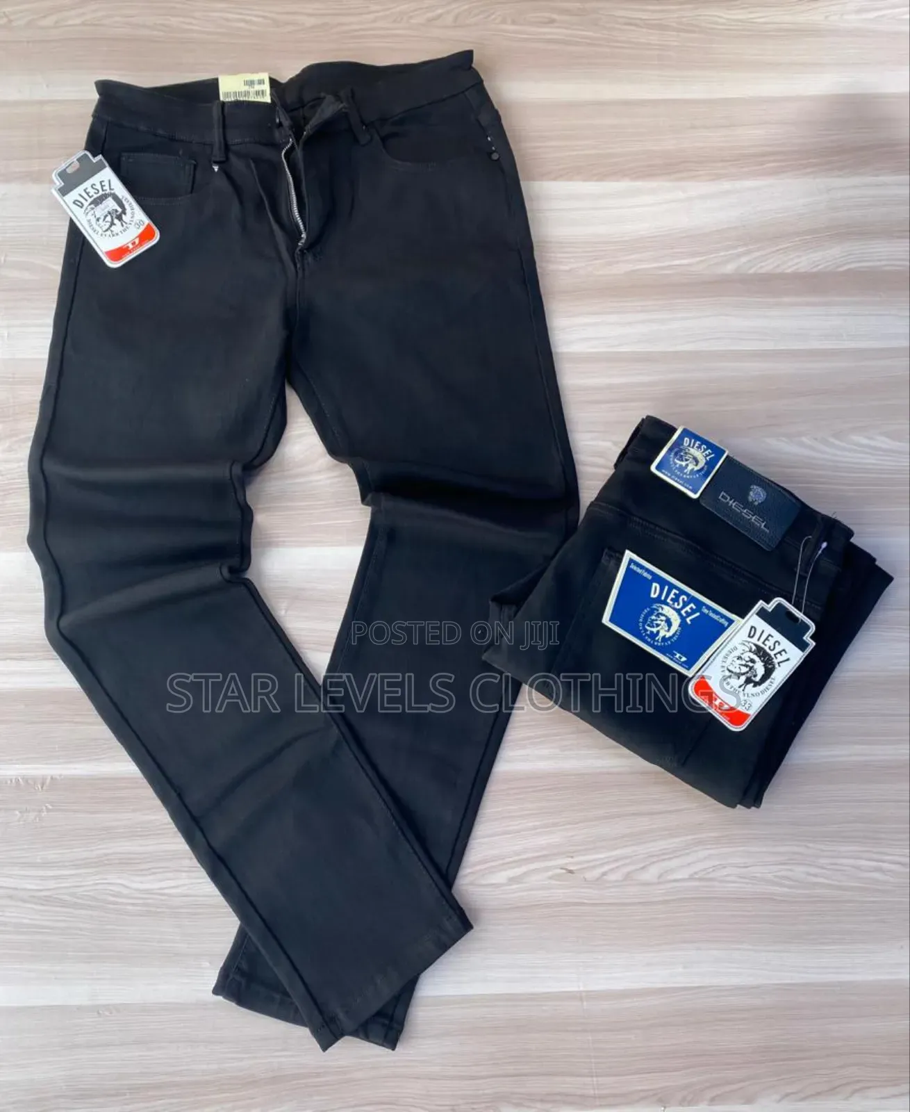 Level Black Trousers