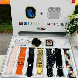 Ultra I20 Ultra Max Suit Series 8 Smartwatch (10 in One)
