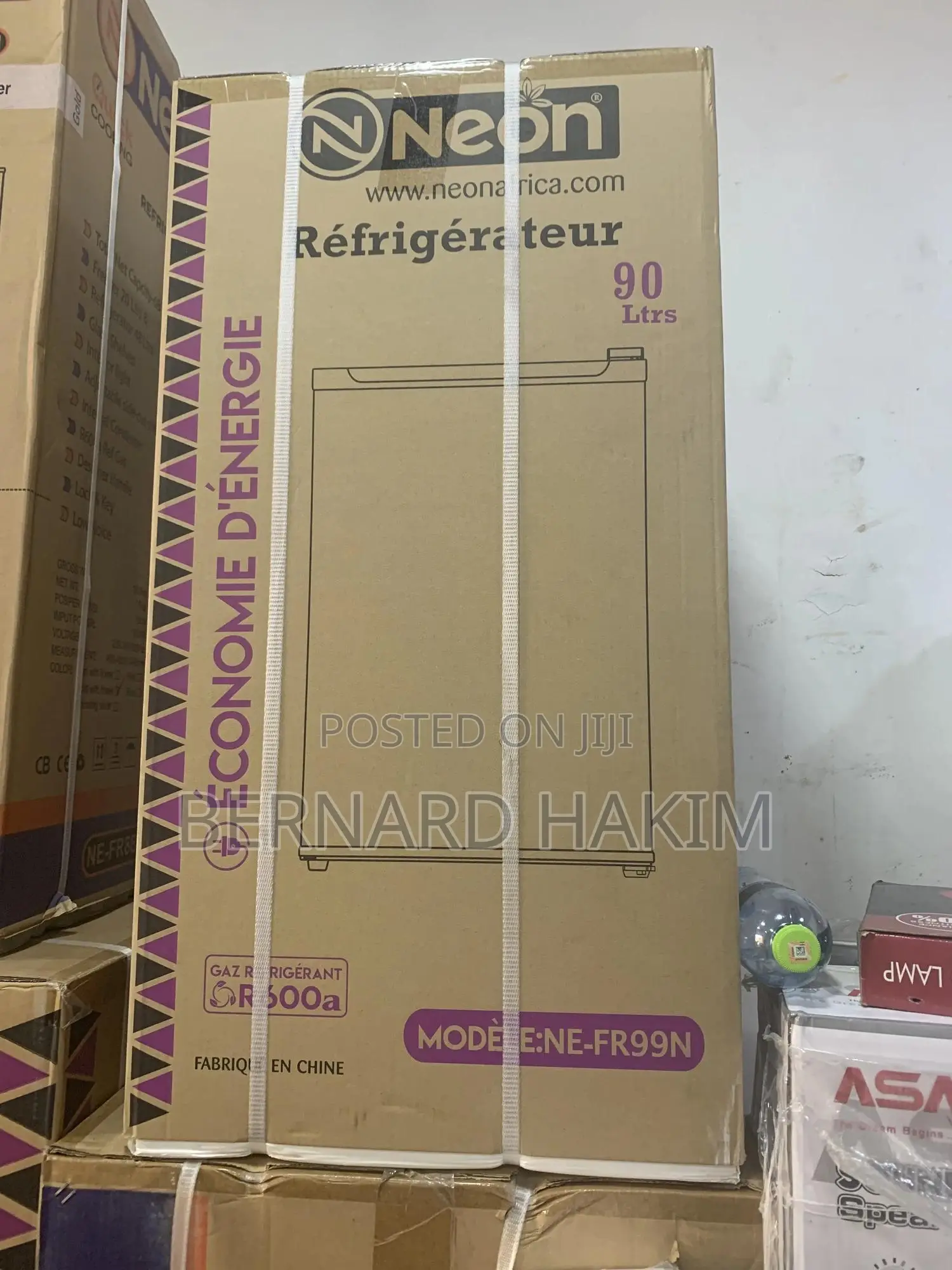 Neon Table Top Fridge