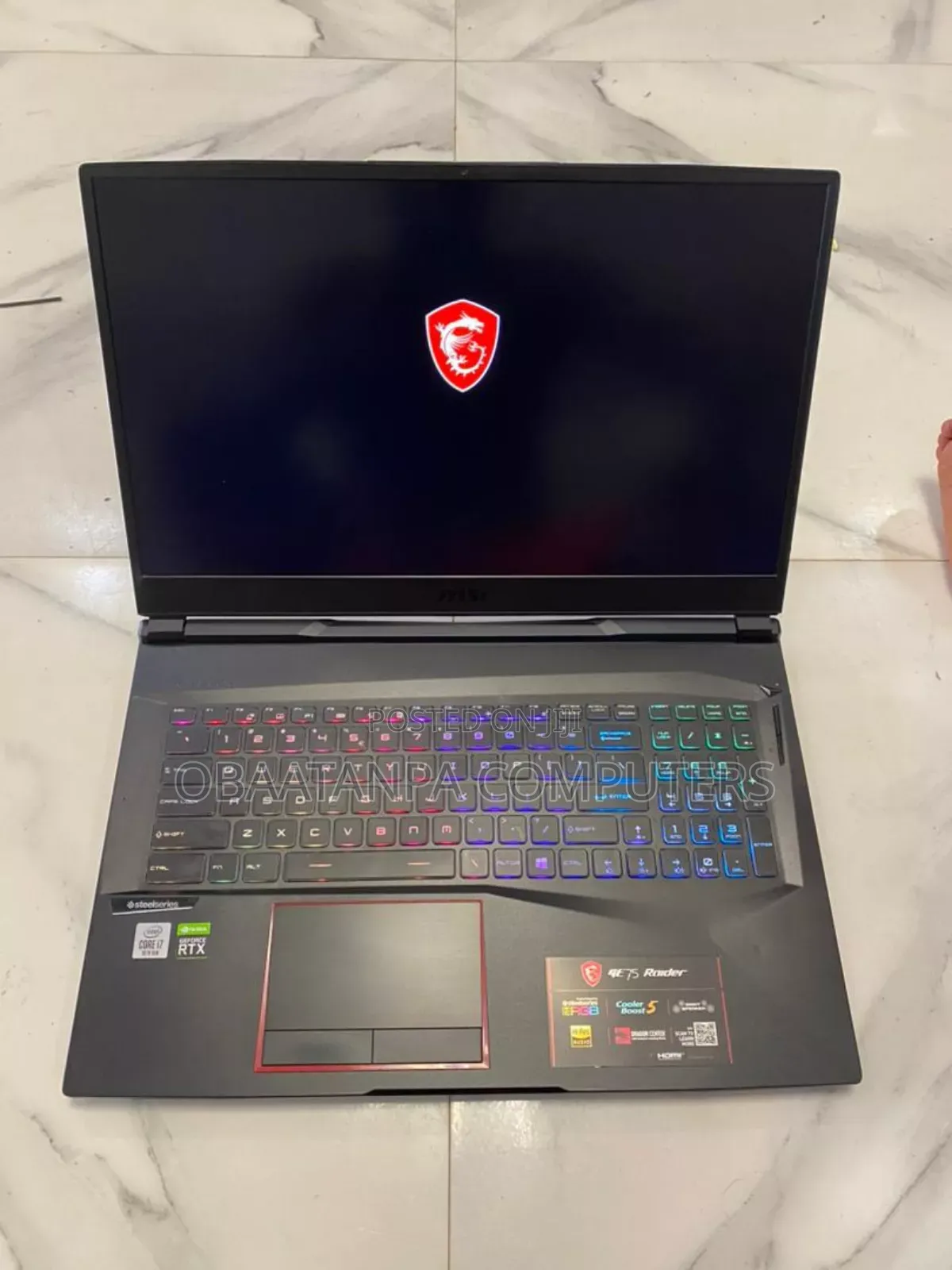 Laptop MSI GE75 Raider 10SE 16GB Intel Core I7 SSD 512GB
