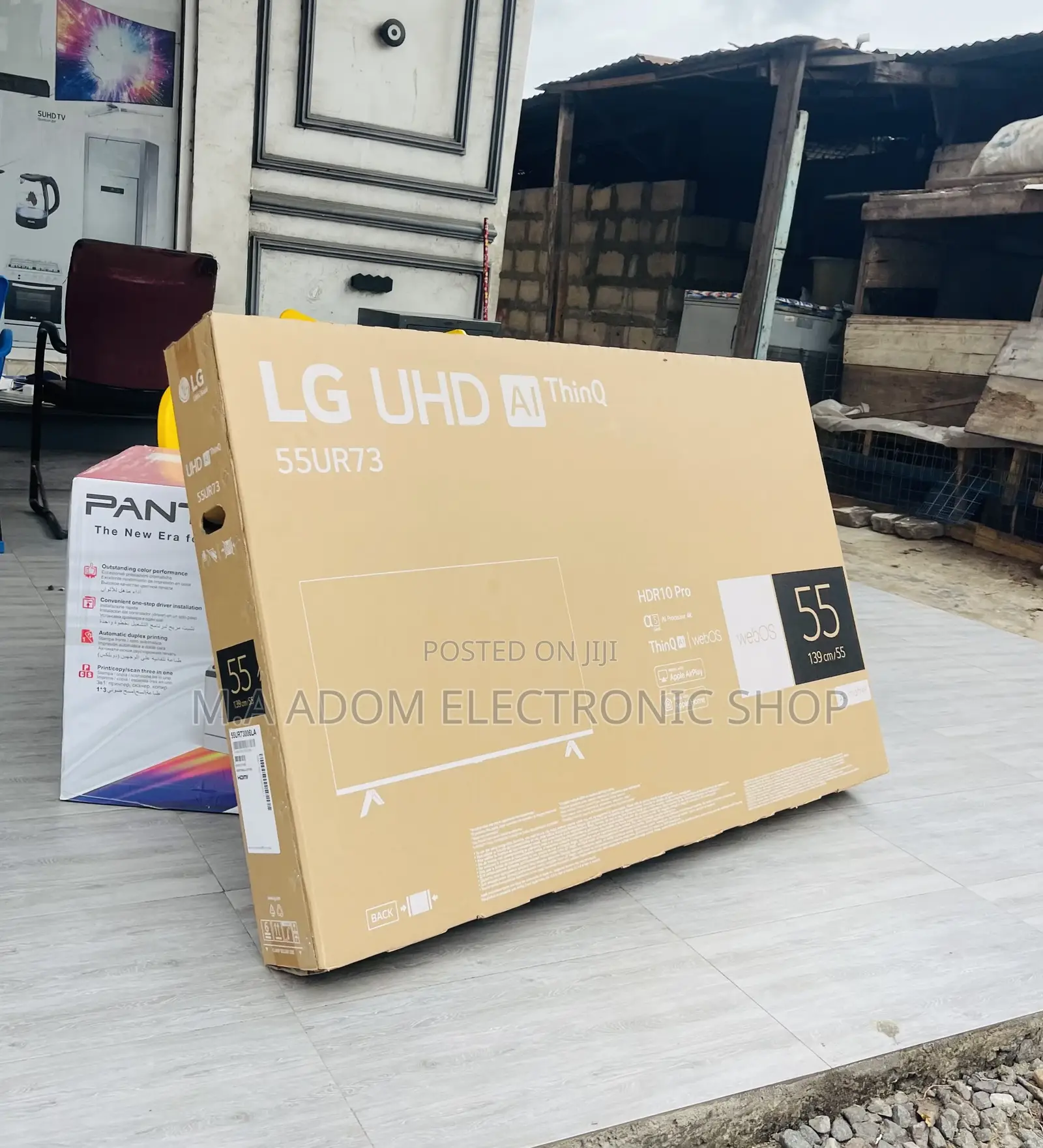 Affordable LG 55UR7800 55” Smart Crystal Television.