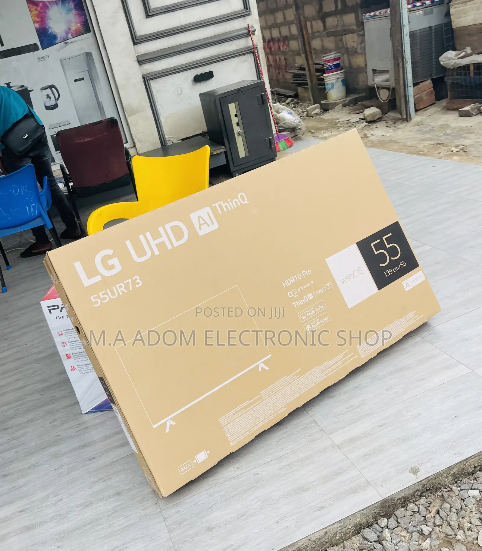 Affordable LG 55UR7800 55” Smart Crystal Television.
