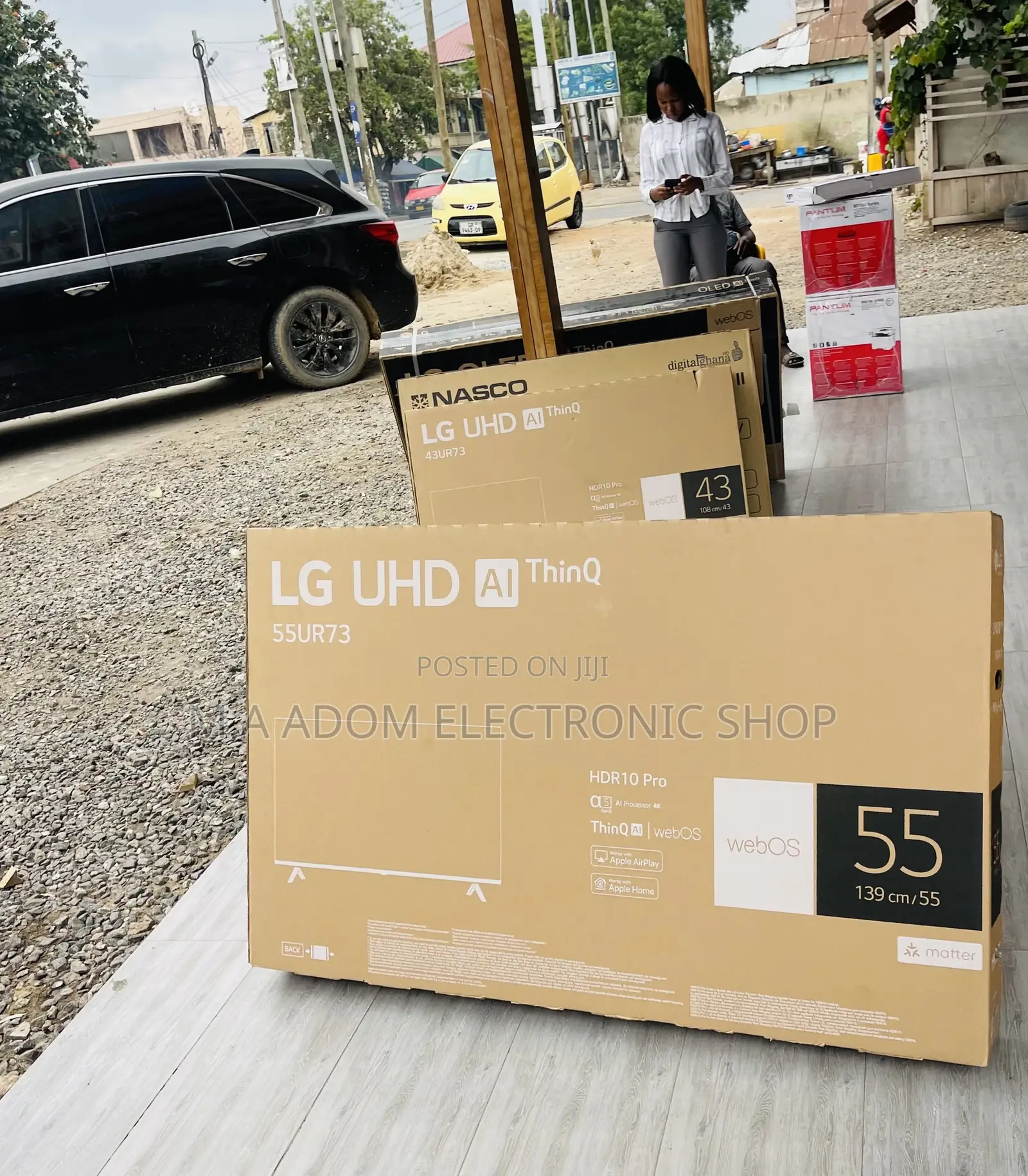 Authentic LG 55UR7800 55” Smart Uhd Tv(2023).