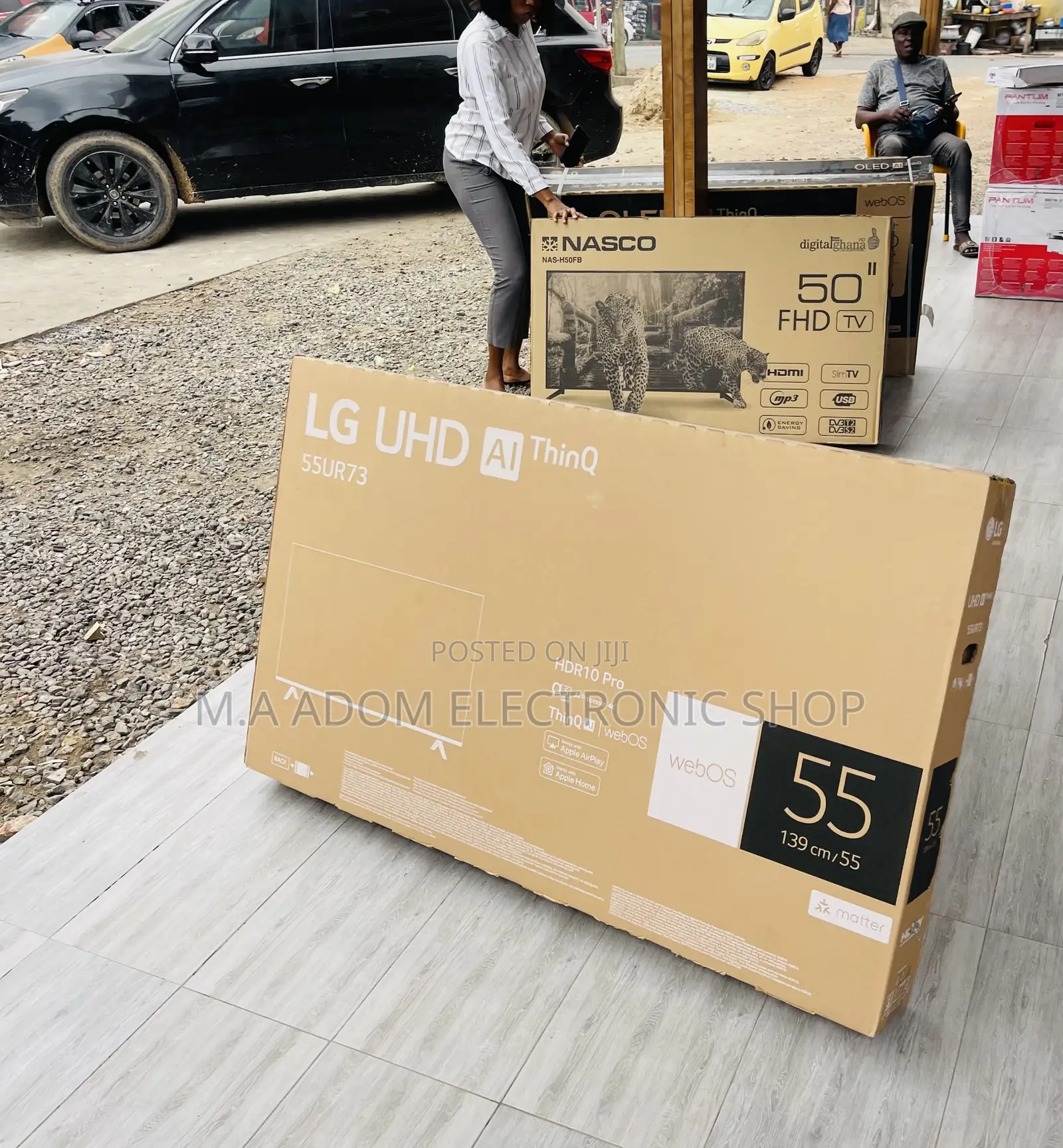 Long Lasting LG 55UR7800 55” Uhd Smart Tv(2023)Black
