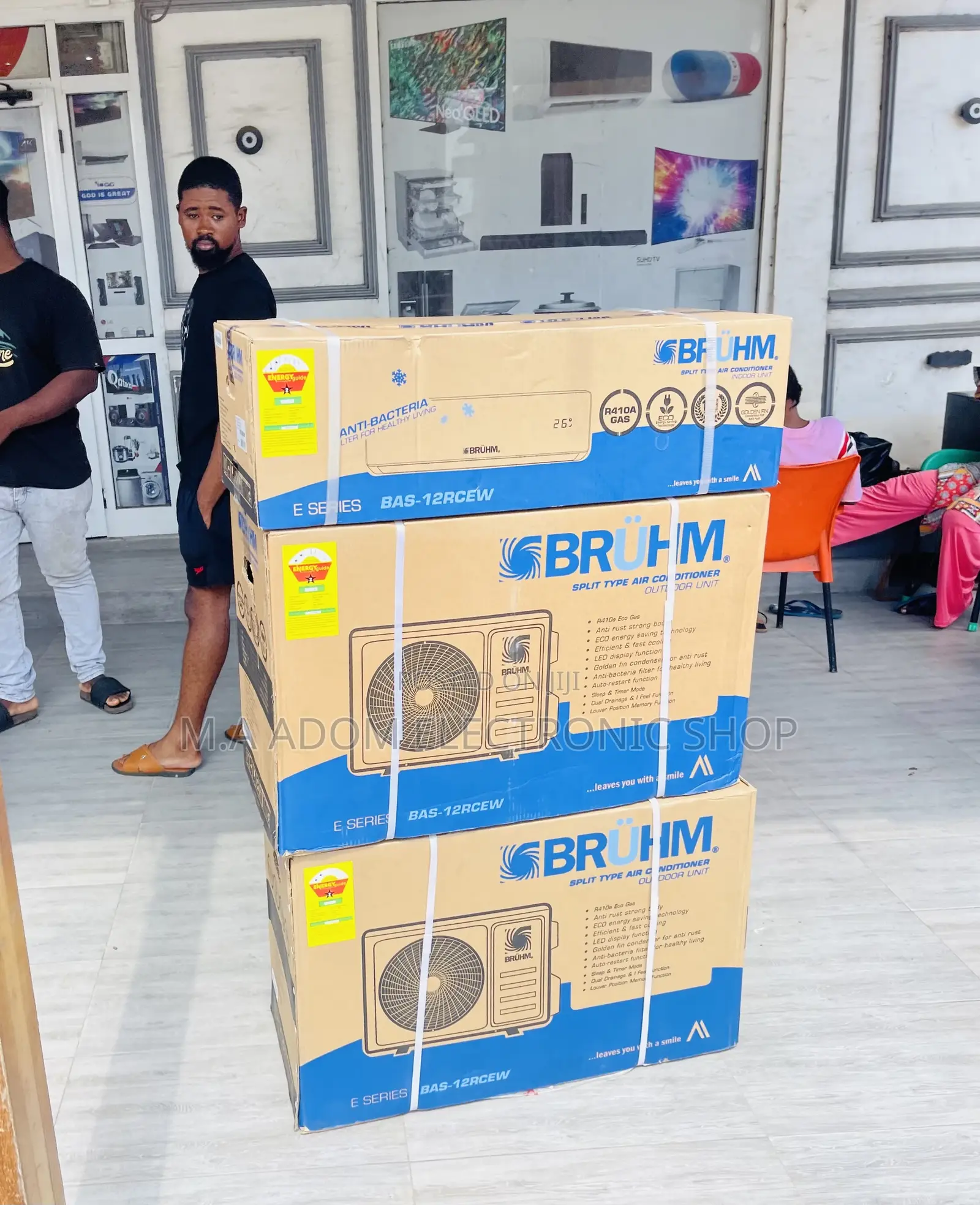 Order Bruhm 1.5hp Non Inverter Air Conditioner.
