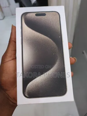 New Apple iPhone 15 Pro 256 GB Black