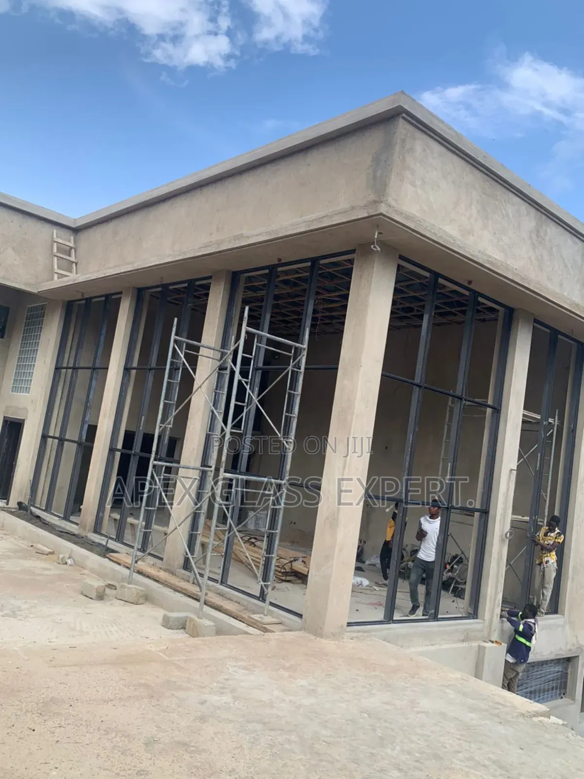 Curtain Wall Installed by Apexglassexpert.