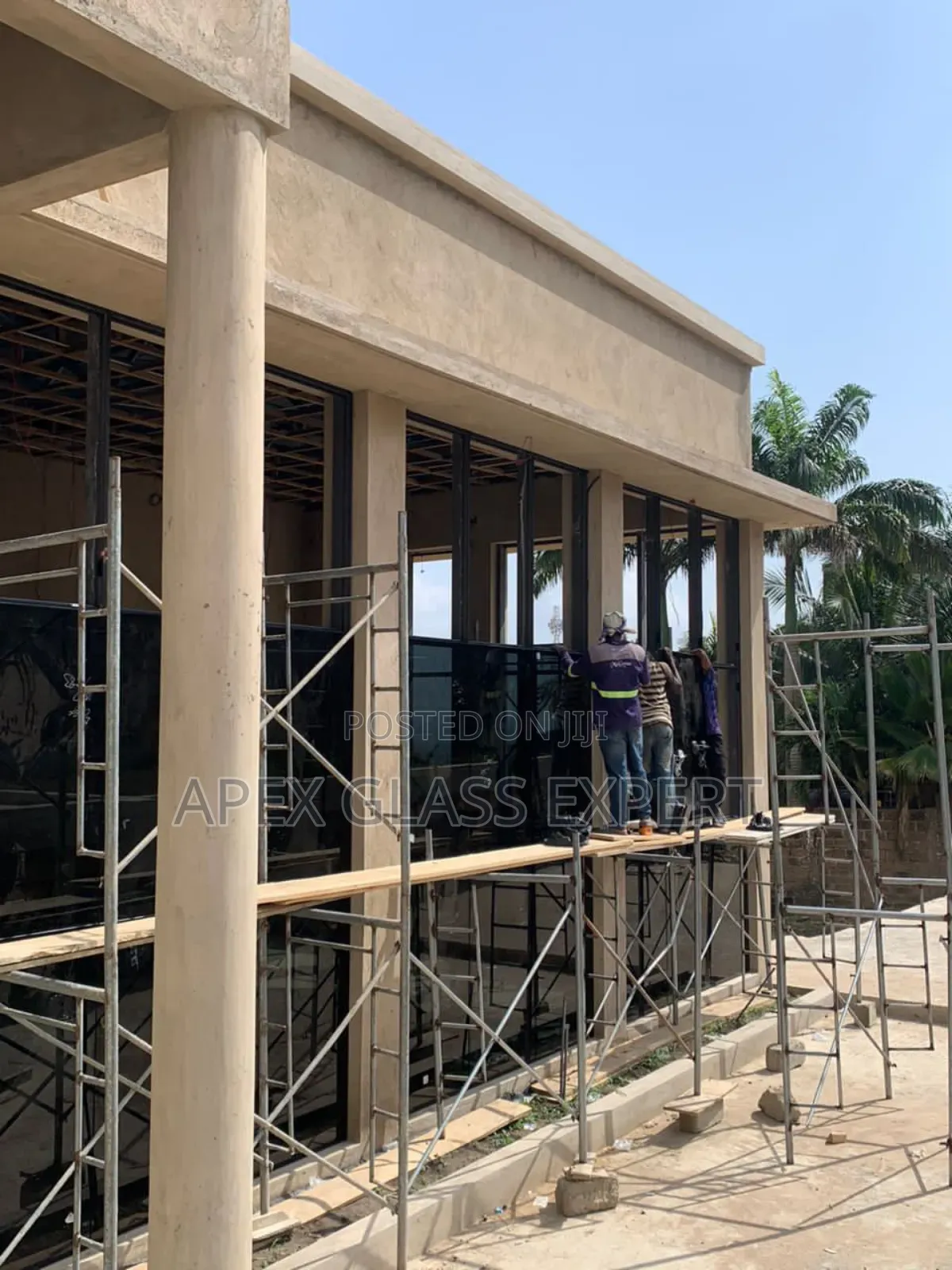 Curtain Wall Installed by Apexglassexpert Team.