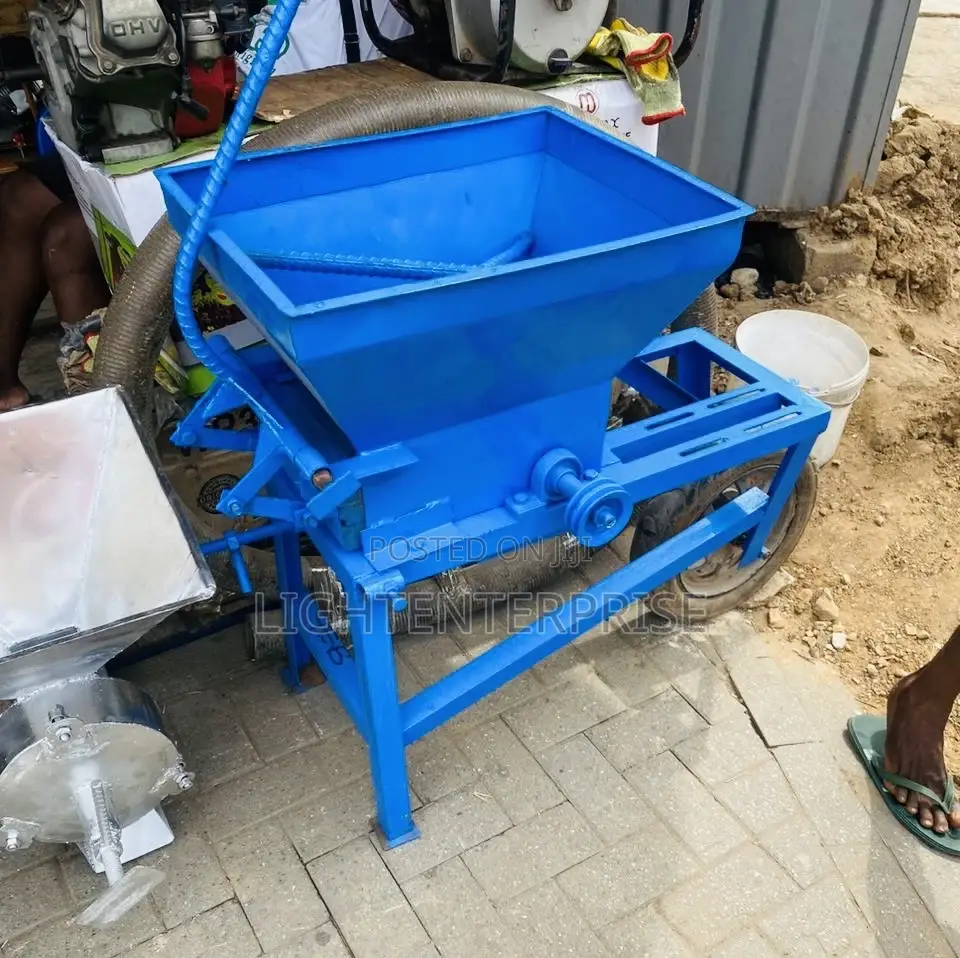 Cassava Grater With Petrol Engine