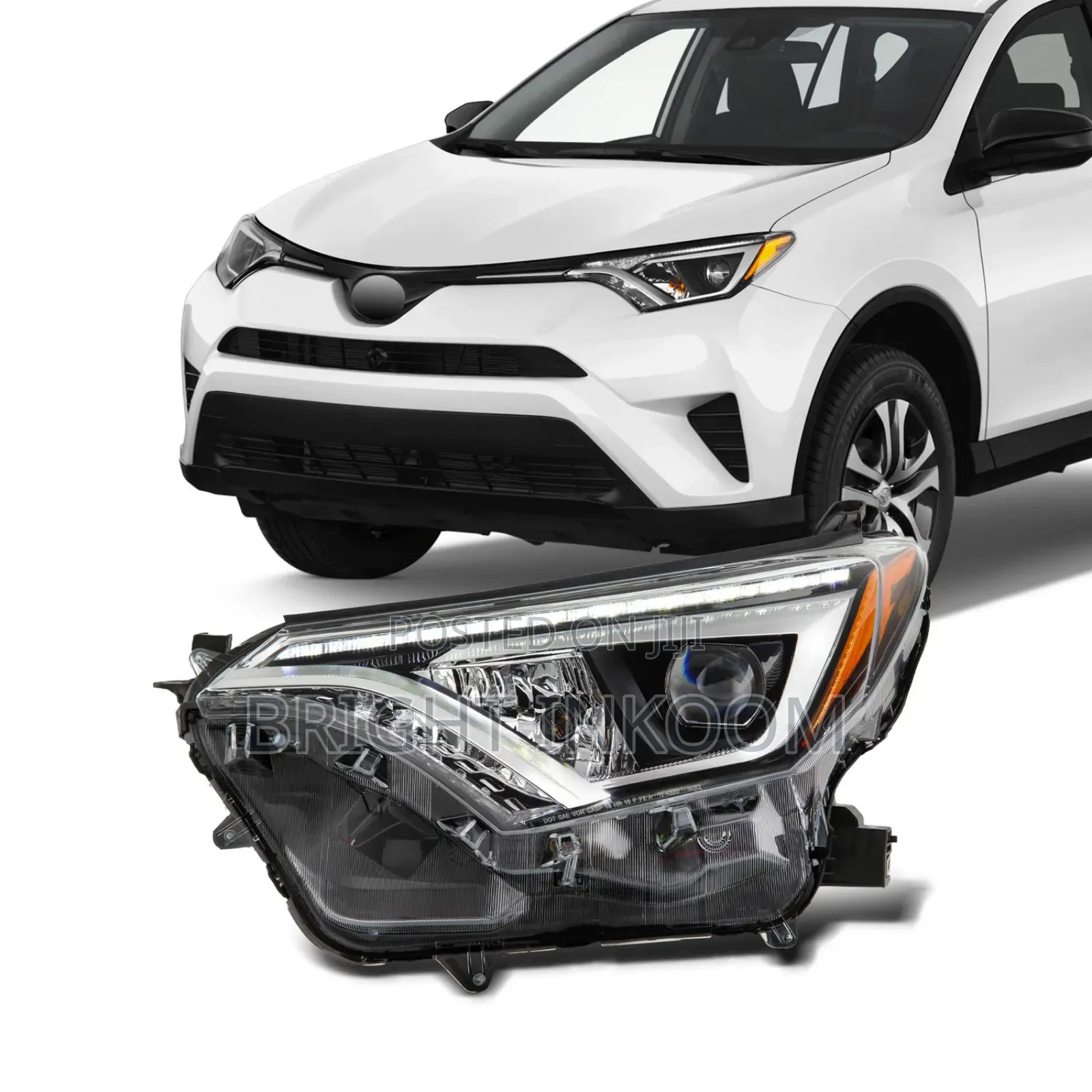 Toyota Rav4 2016 2017 2018headlight Pair