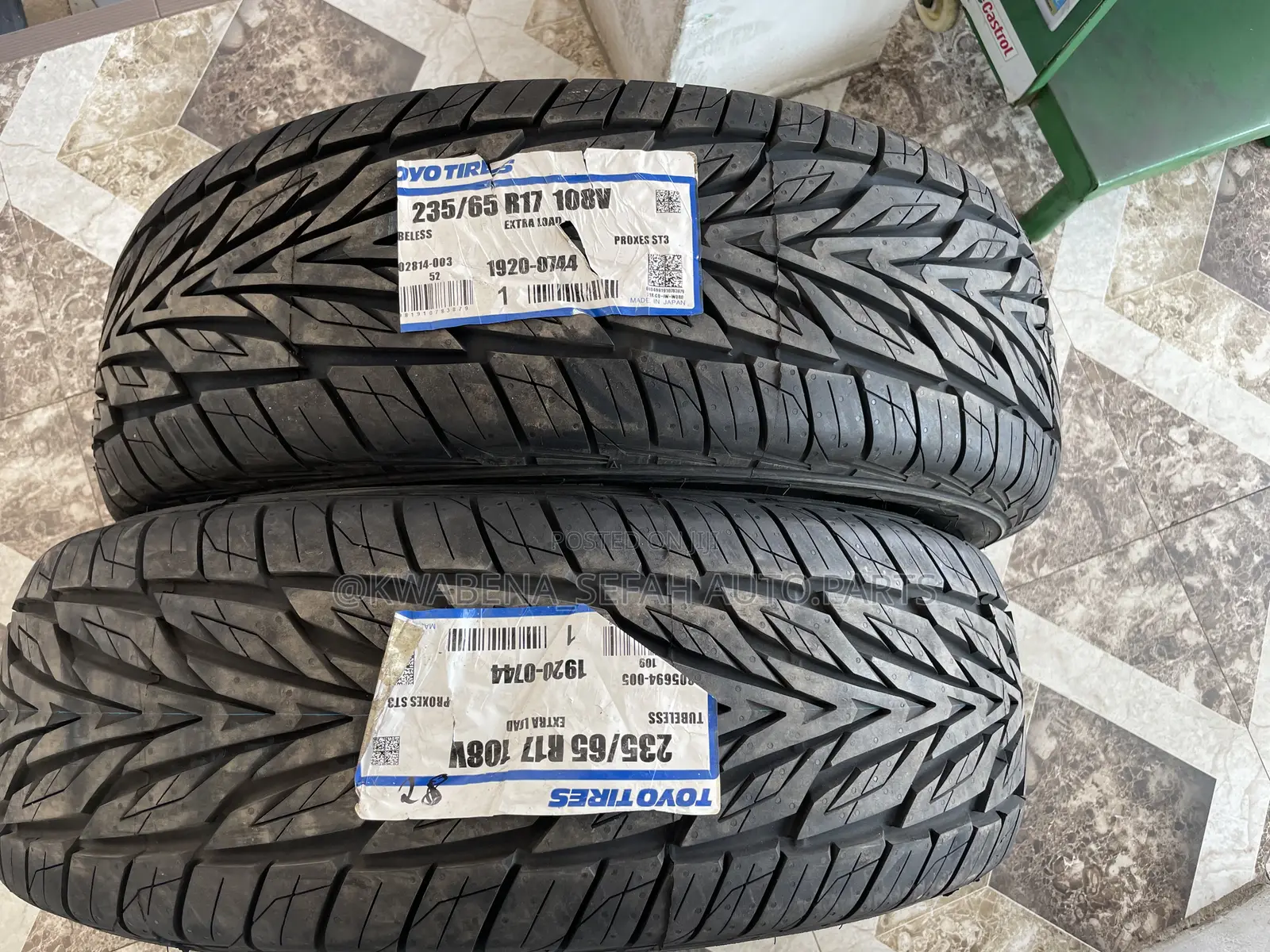 Original Toyo 235/65r17 Tyres Available for All Cars