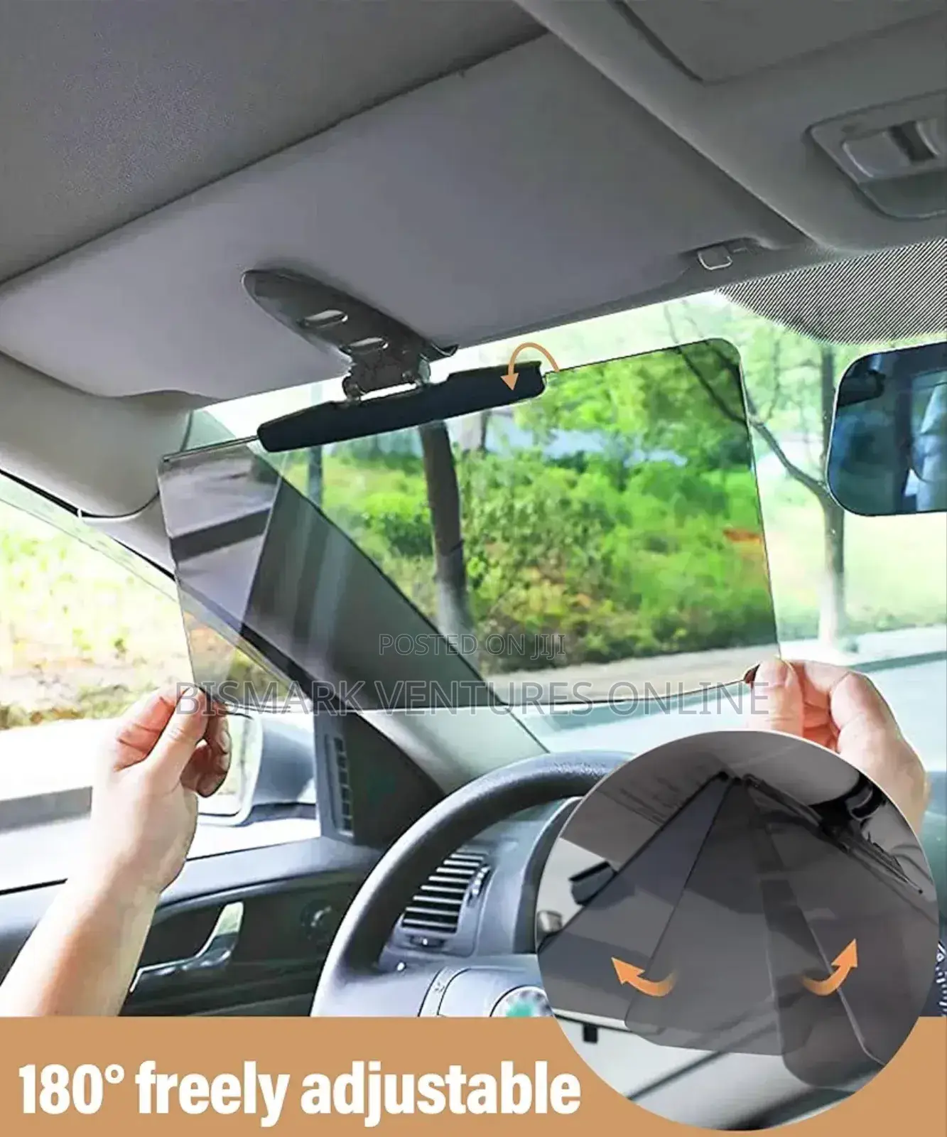Hd Sun Visor for Car,Universal 12inch