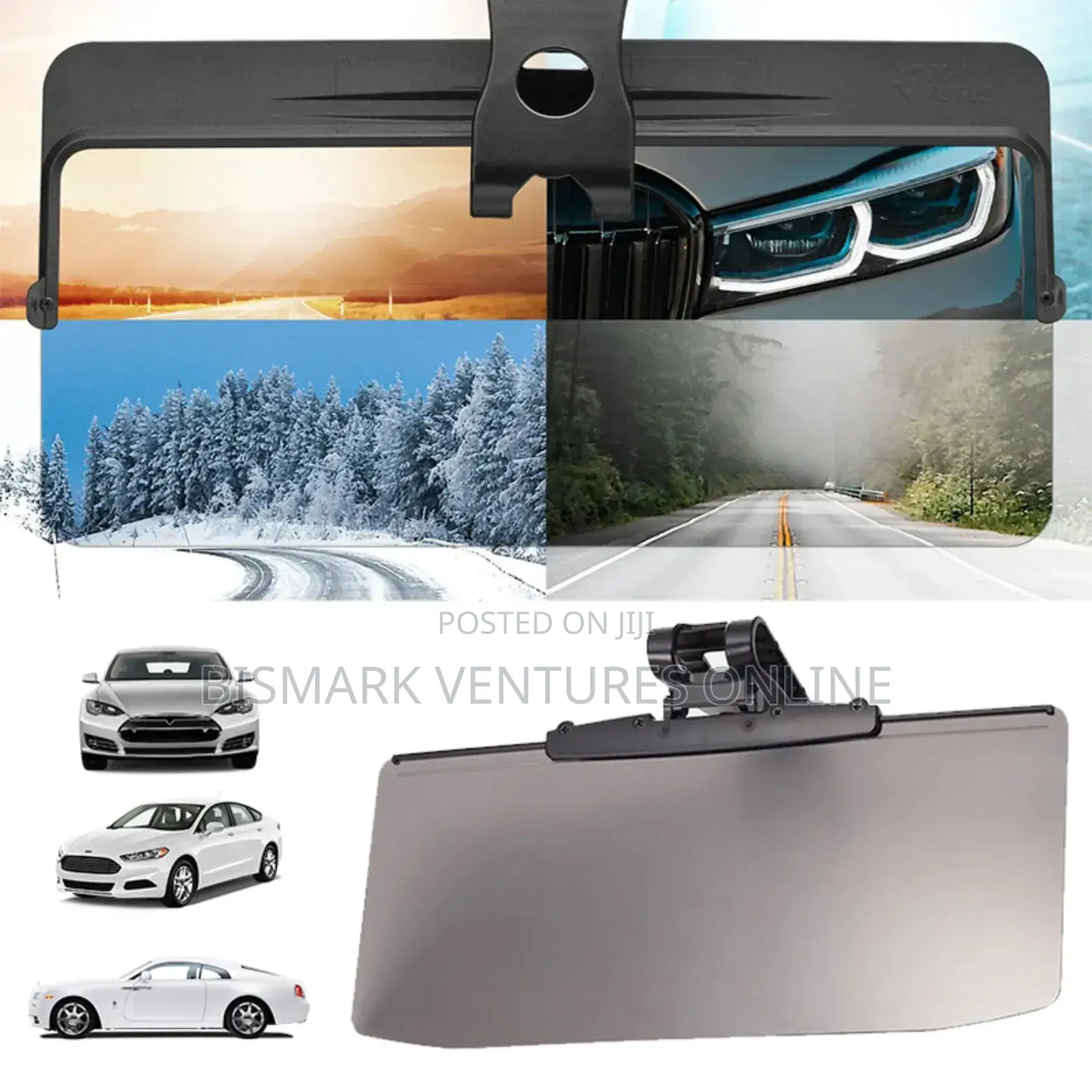 Hd Sun Visor for Car,Universal 12inch