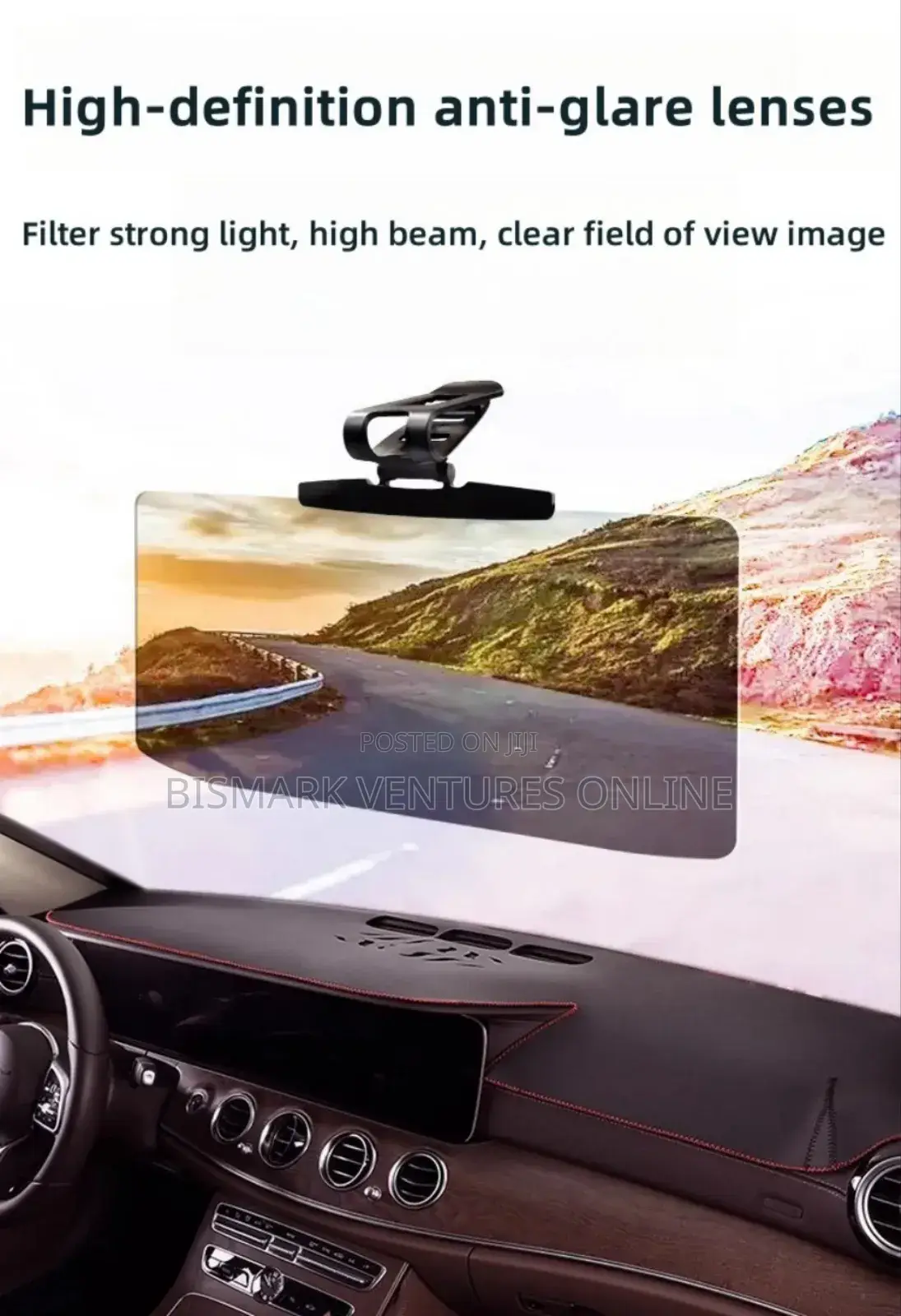 Hd Sun Visor for Car,Universal 12inch