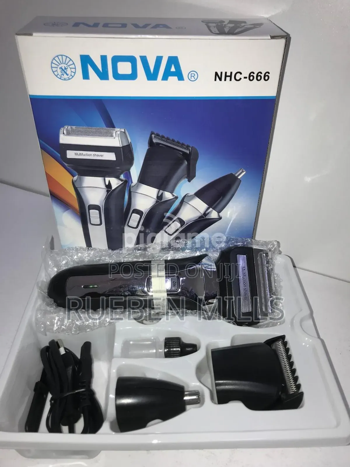 Durable 3 in 1 Beard Trimmer Barbering Machine Three in One