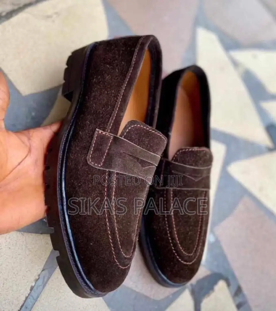 Brown Suede Shoe