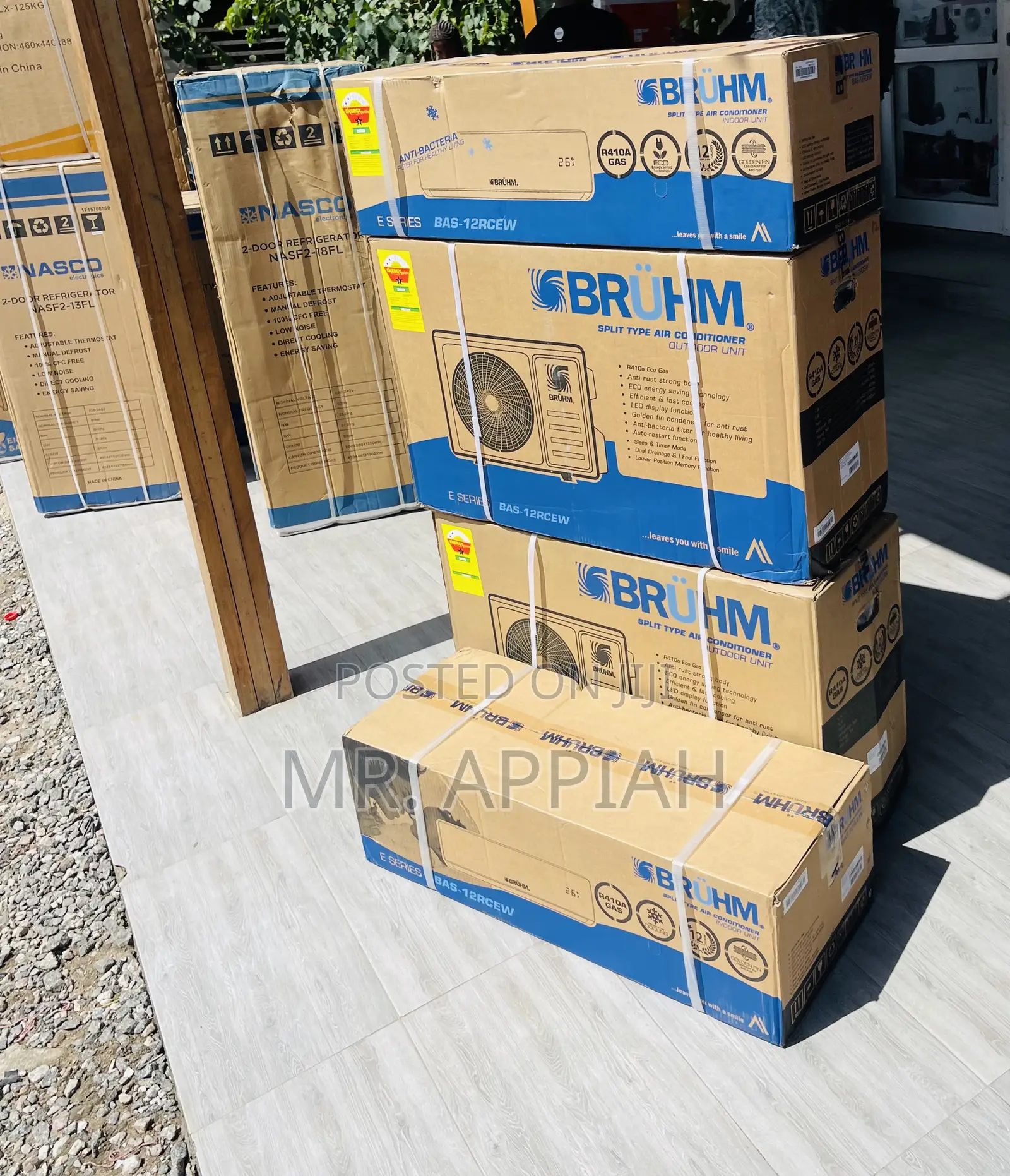 Order Affordable Bruhm 2.0hp Split Inverter Ac(White).