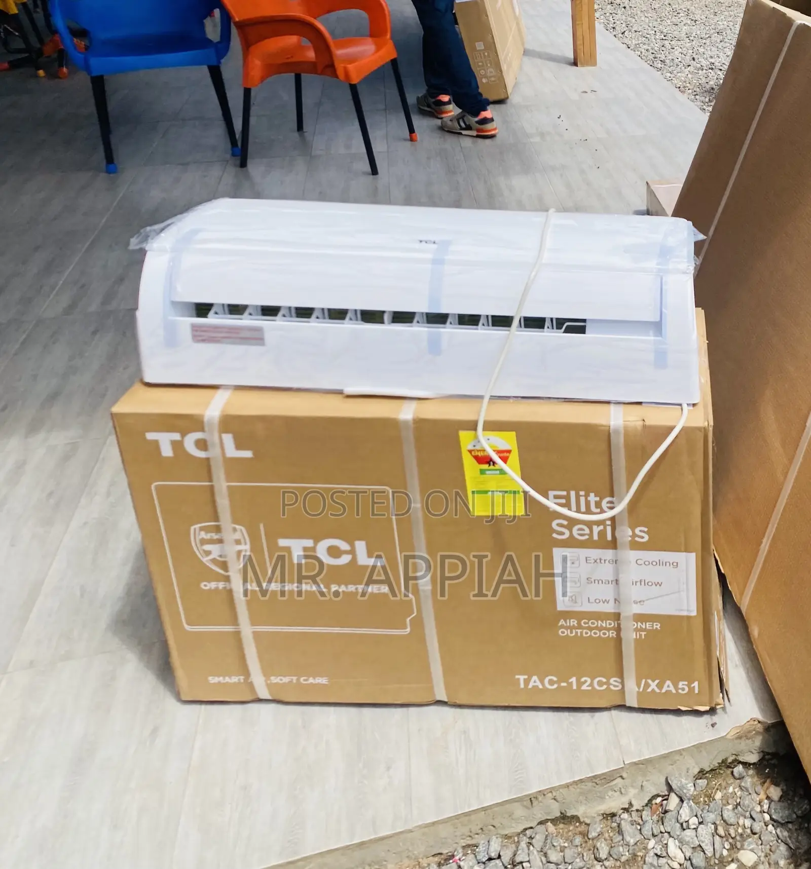 Ultra Fast Chilling TCL 2.5hp R410a Smart Inverter Ac.