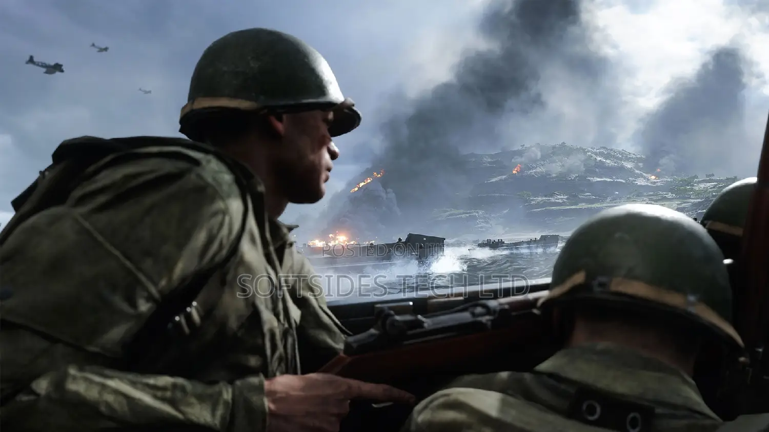 Battlefield V Video Game Installation For Playstation 4 5