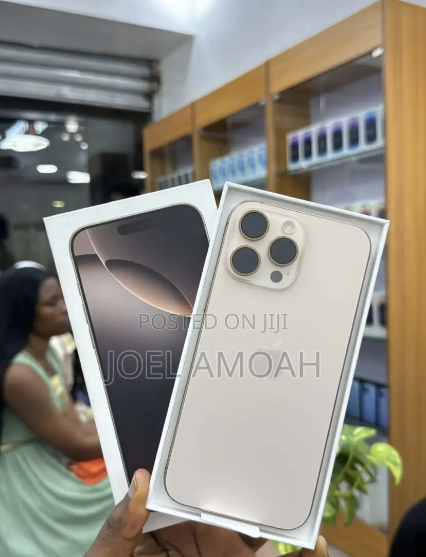 New Apple iPhone 16 Pro Max 256 GB Gold