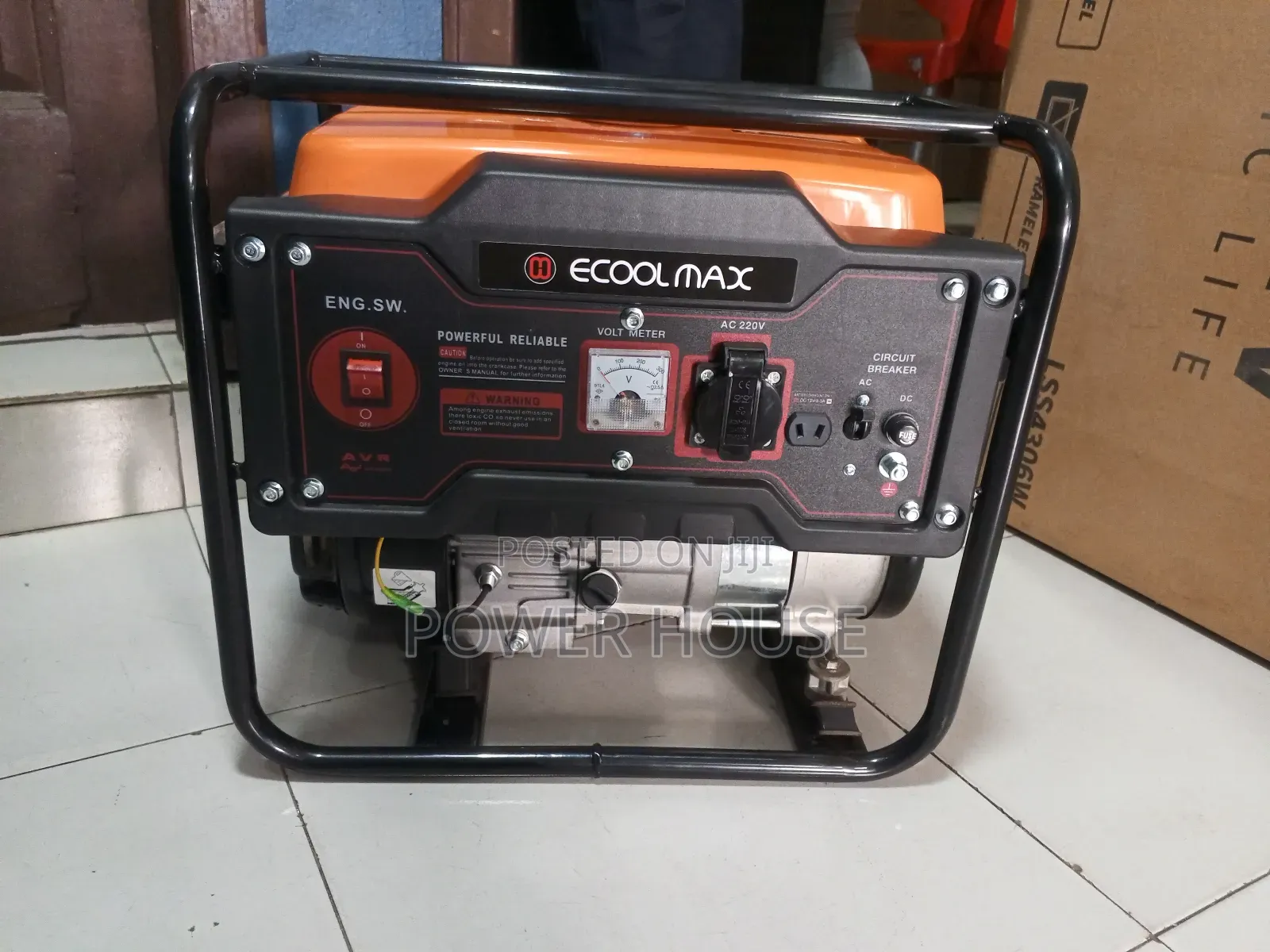 Super Strong Ecoolmax Geneset 4.0kva Silent Petrol Generator