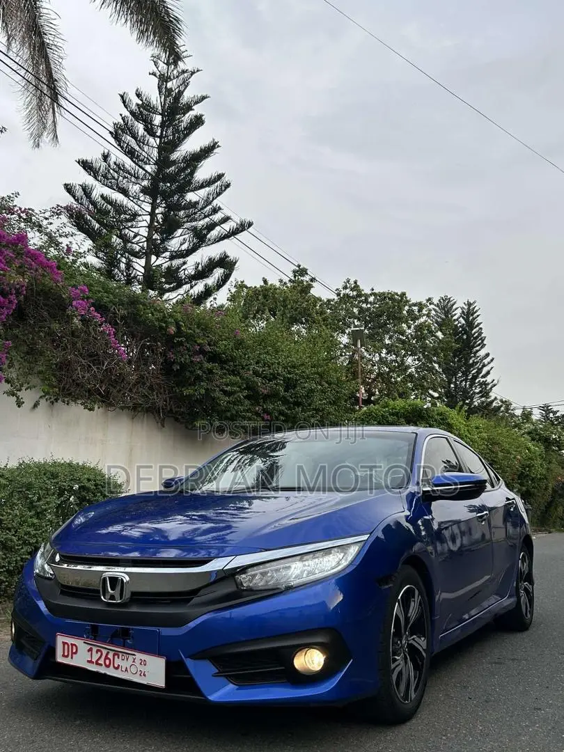 Honda Civic Touring Sedan 2018 Blue