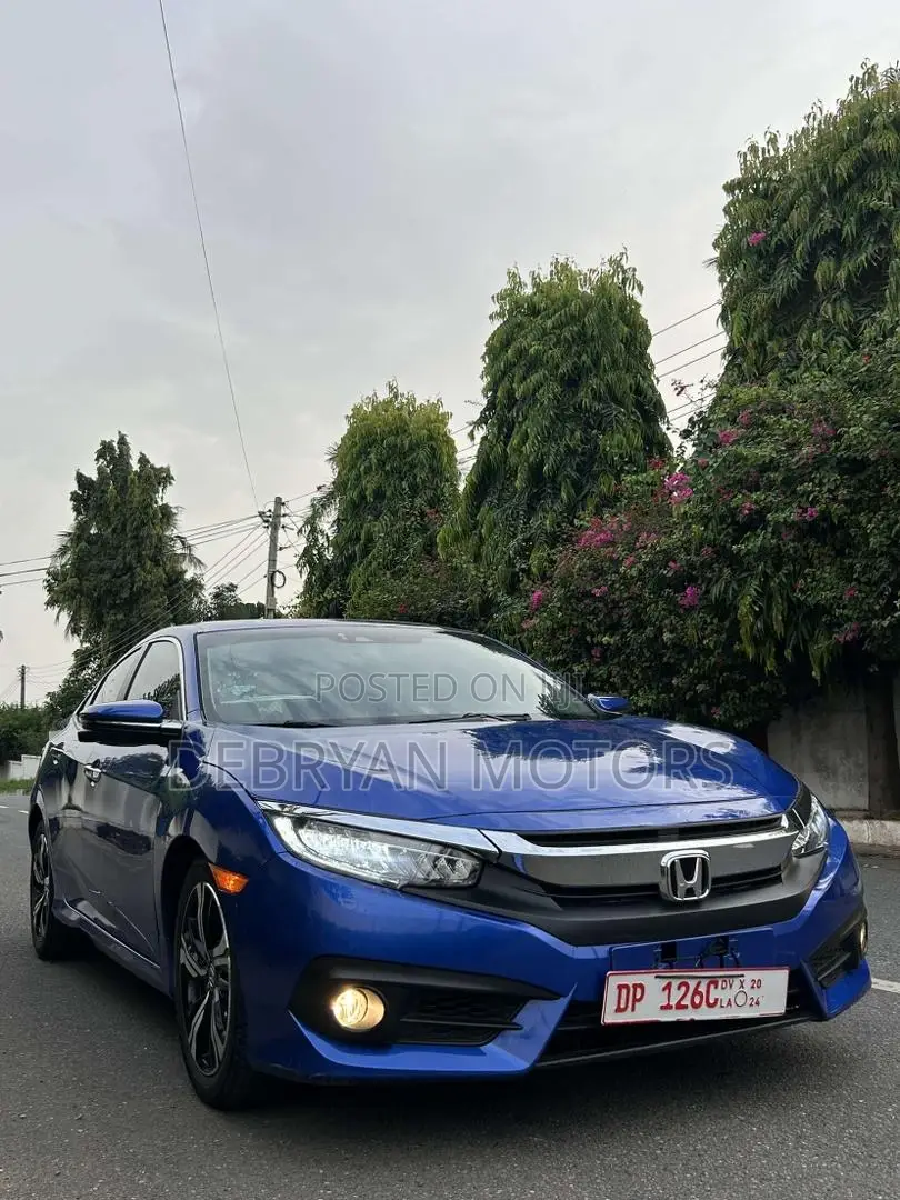Honda Civic Touring Sedan 2018 Blue