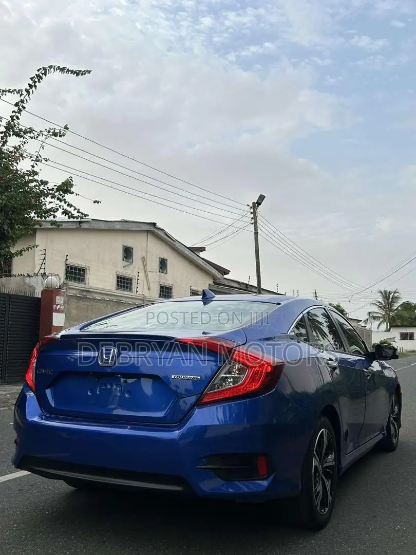 Honda Civic Touring Sedan 2018 Blue