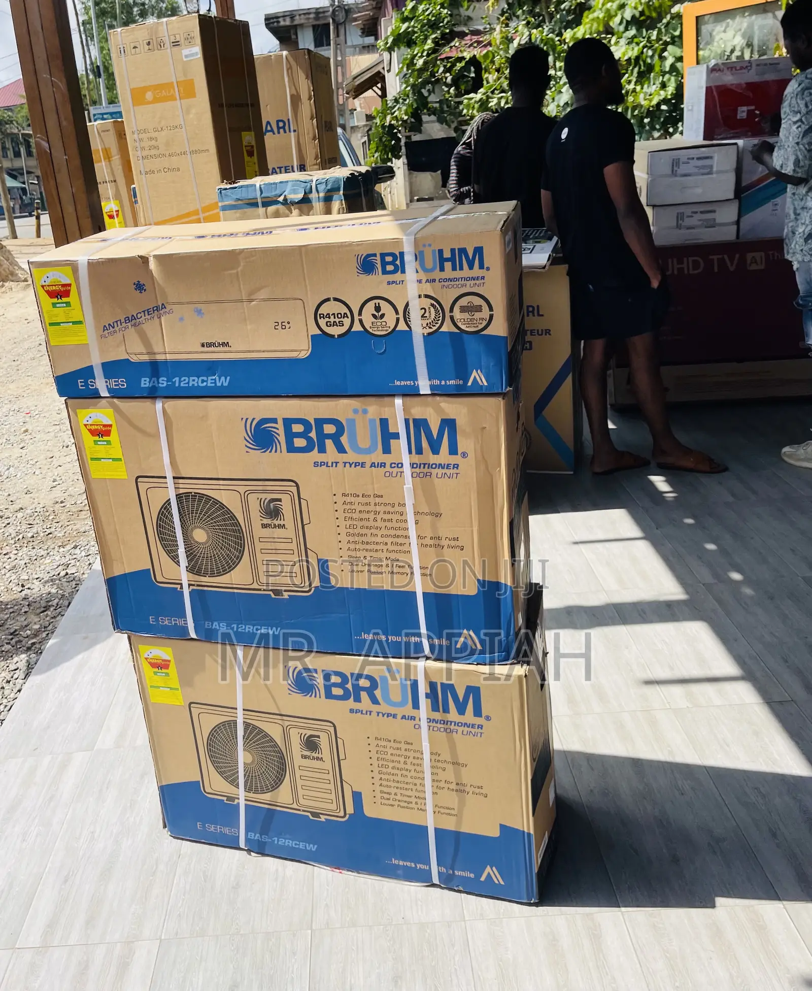 Brand New Bruhm 2.5hp Split Type R410a Smart Inverter Ac.
