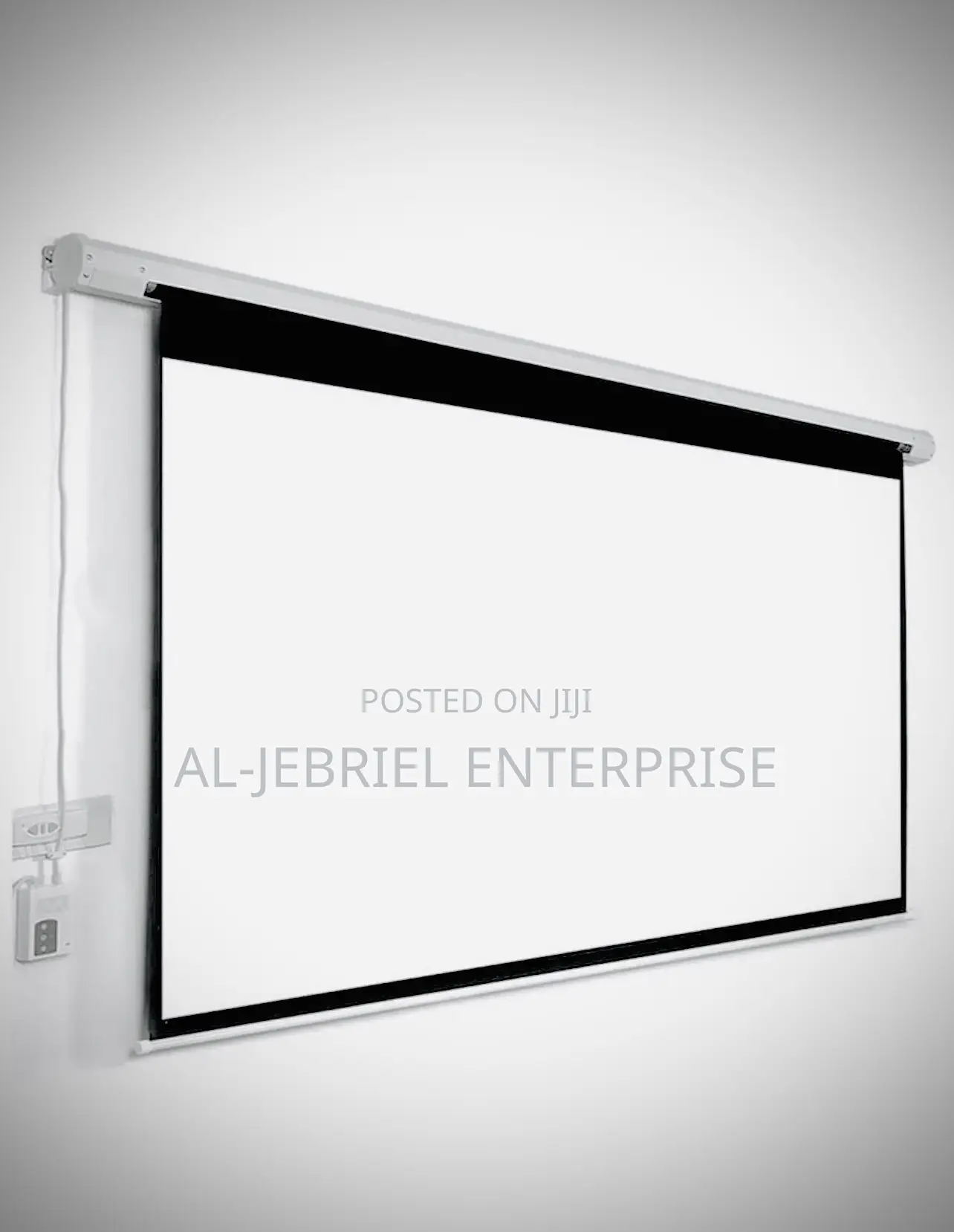 250cm Electronic Projector Screen With Remote Control