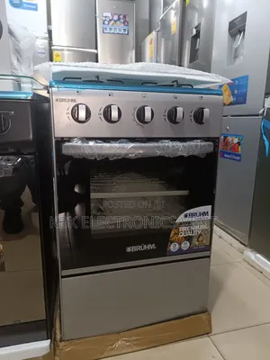 Bruhm 50*50 4burner Gas Cooker Oven