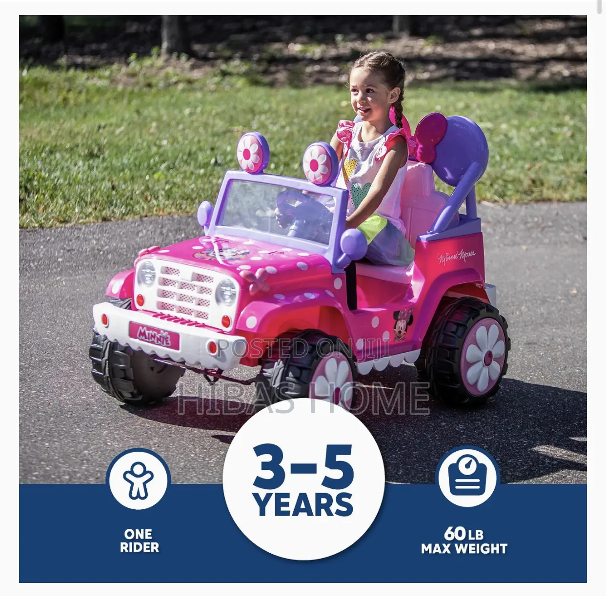 Kid Trax Disney's Minnie Mouse 6v Ride-on Car. Kids Toy Car