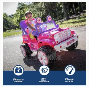 Kid Trax Disney's Minnie Mouse 6v Ride-on Car. Kids Toy Car