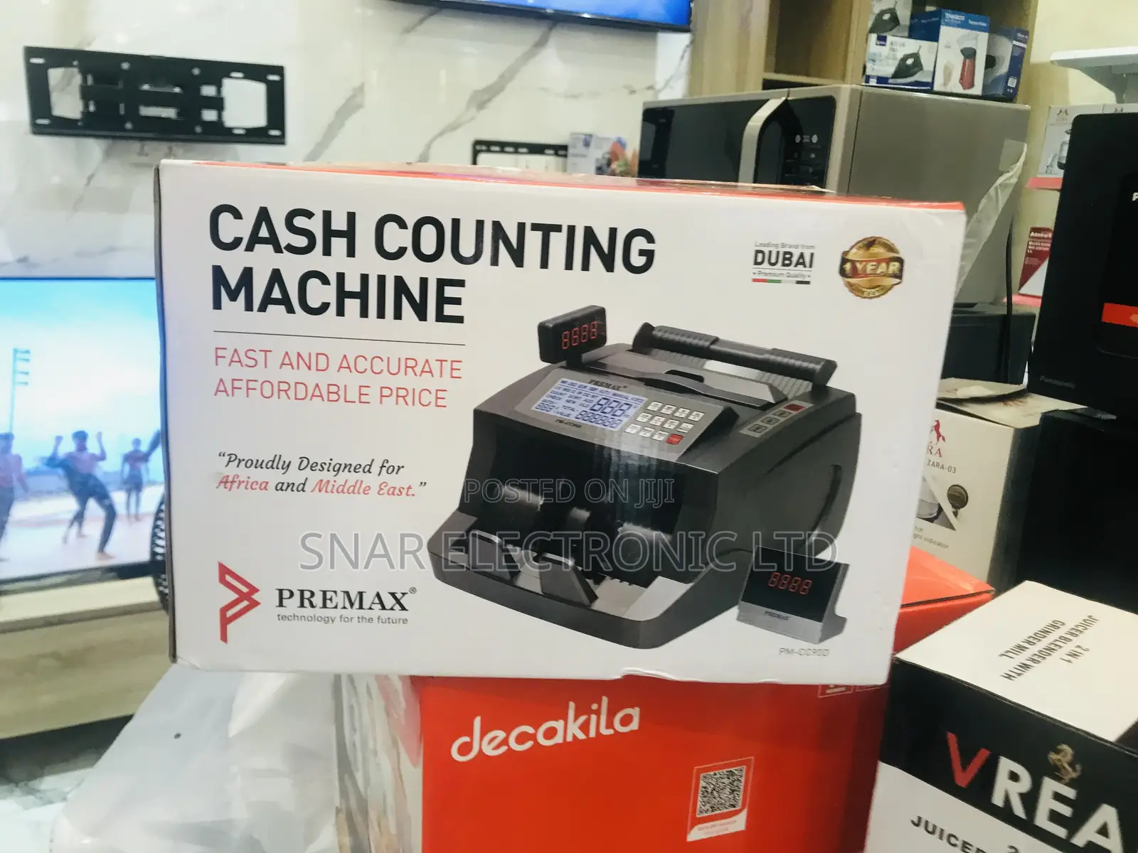 Strong Premax PM-CC90D Bill Machine With Fake Note Detection