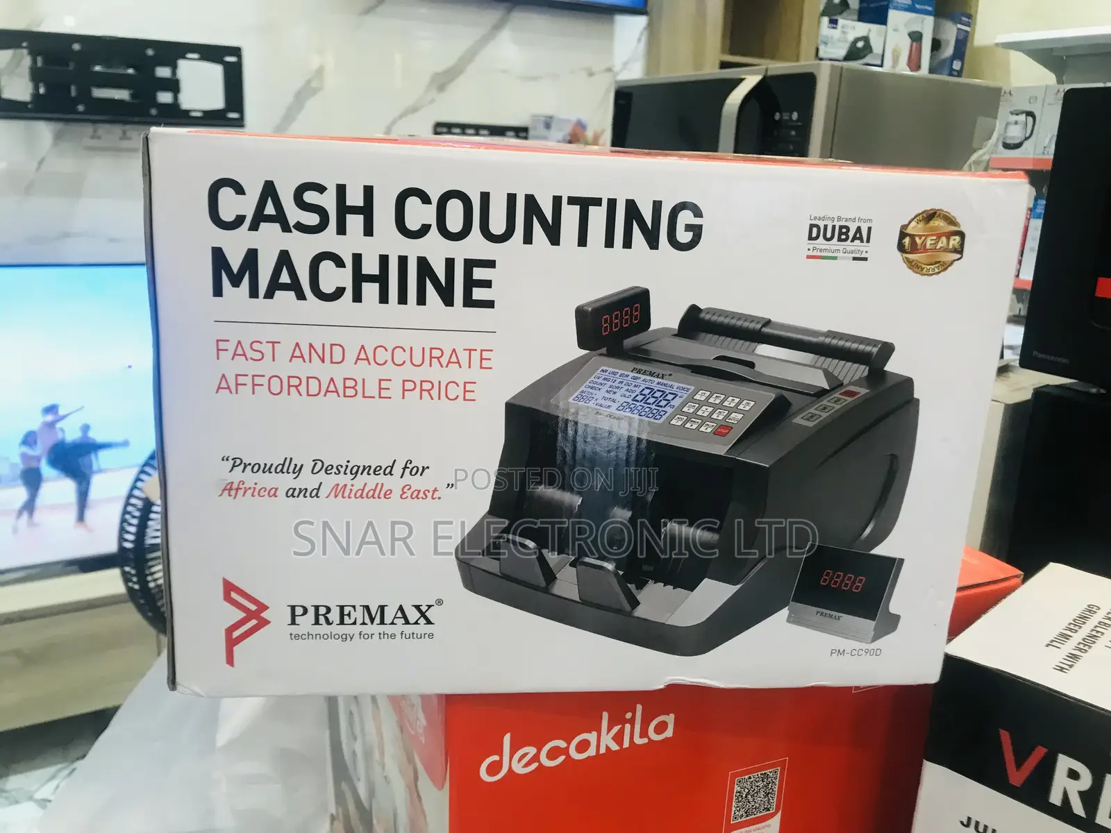 Great Premax PM-CC90D Bill Machine With Fake Note Detection