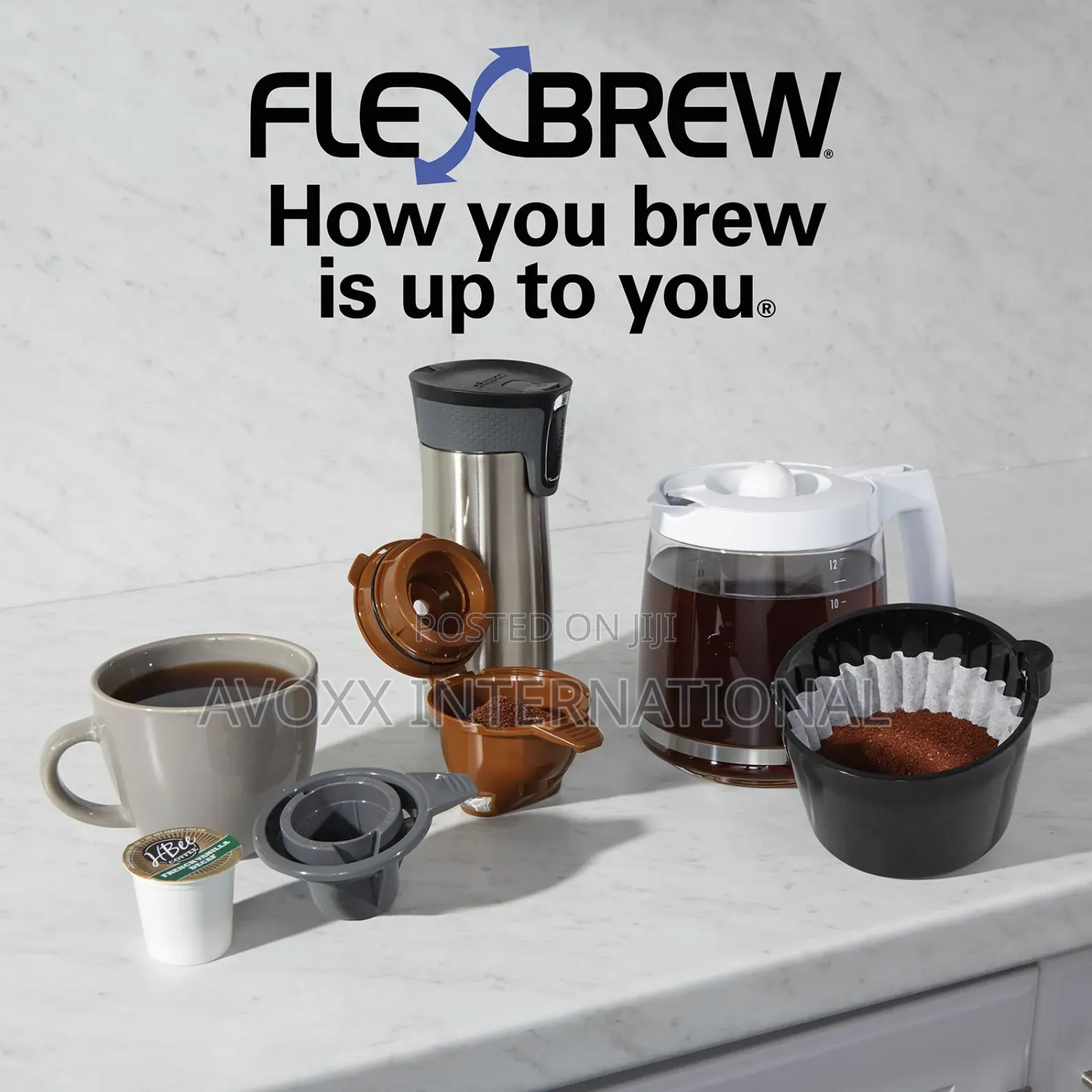 Flexbrew Trio Coffee Maker, White 49947