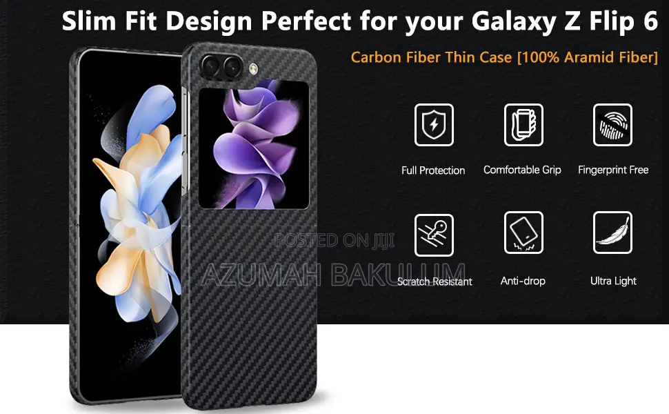 Galaxy Z Flip 6 X-Level Nano Fiber Case