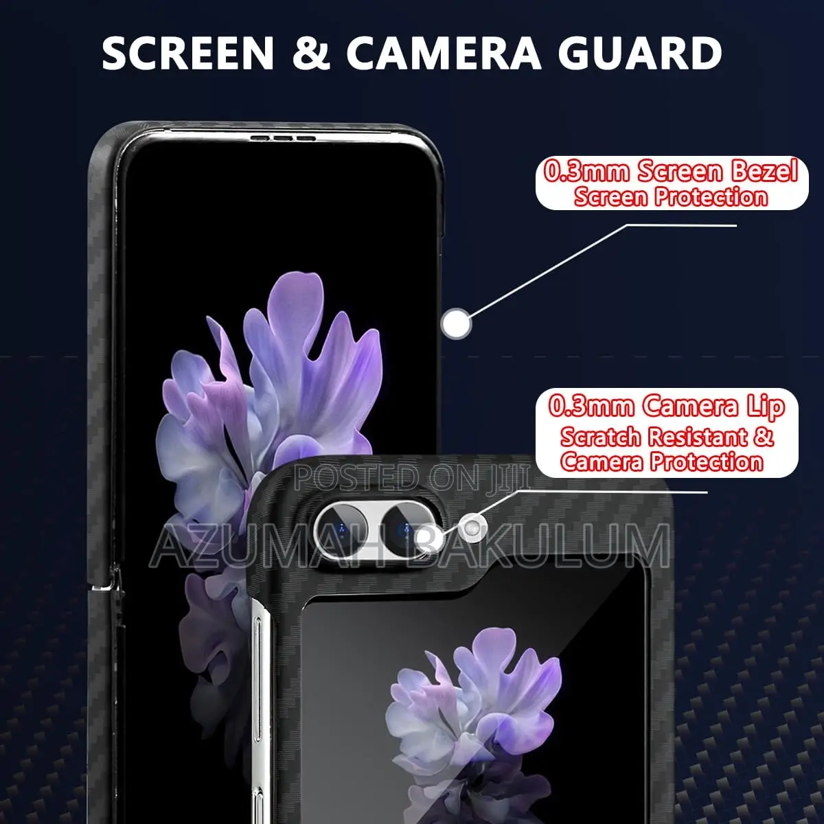 Galaxy Z Flip 6 X-Level Nano Fiber Case