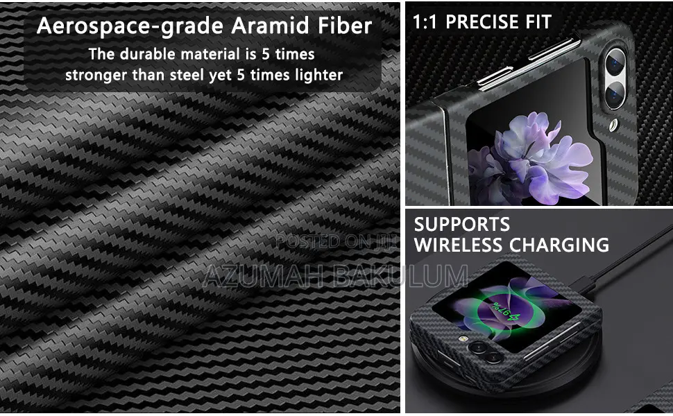 Galaxy Z Flip 6 X-Level Nano Fiber Case