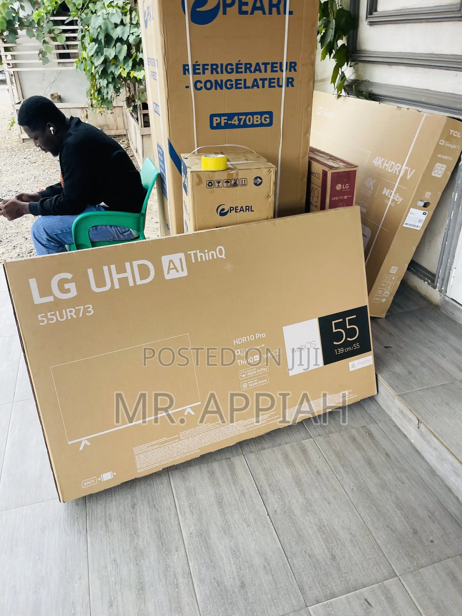 Authentic Lg55ur7800 55” Uhd Smart Television(2023)Black